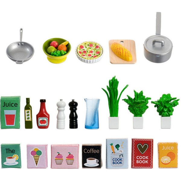 Lundby Puppenhausmöbel Küchenset Mädchen (1tlg)