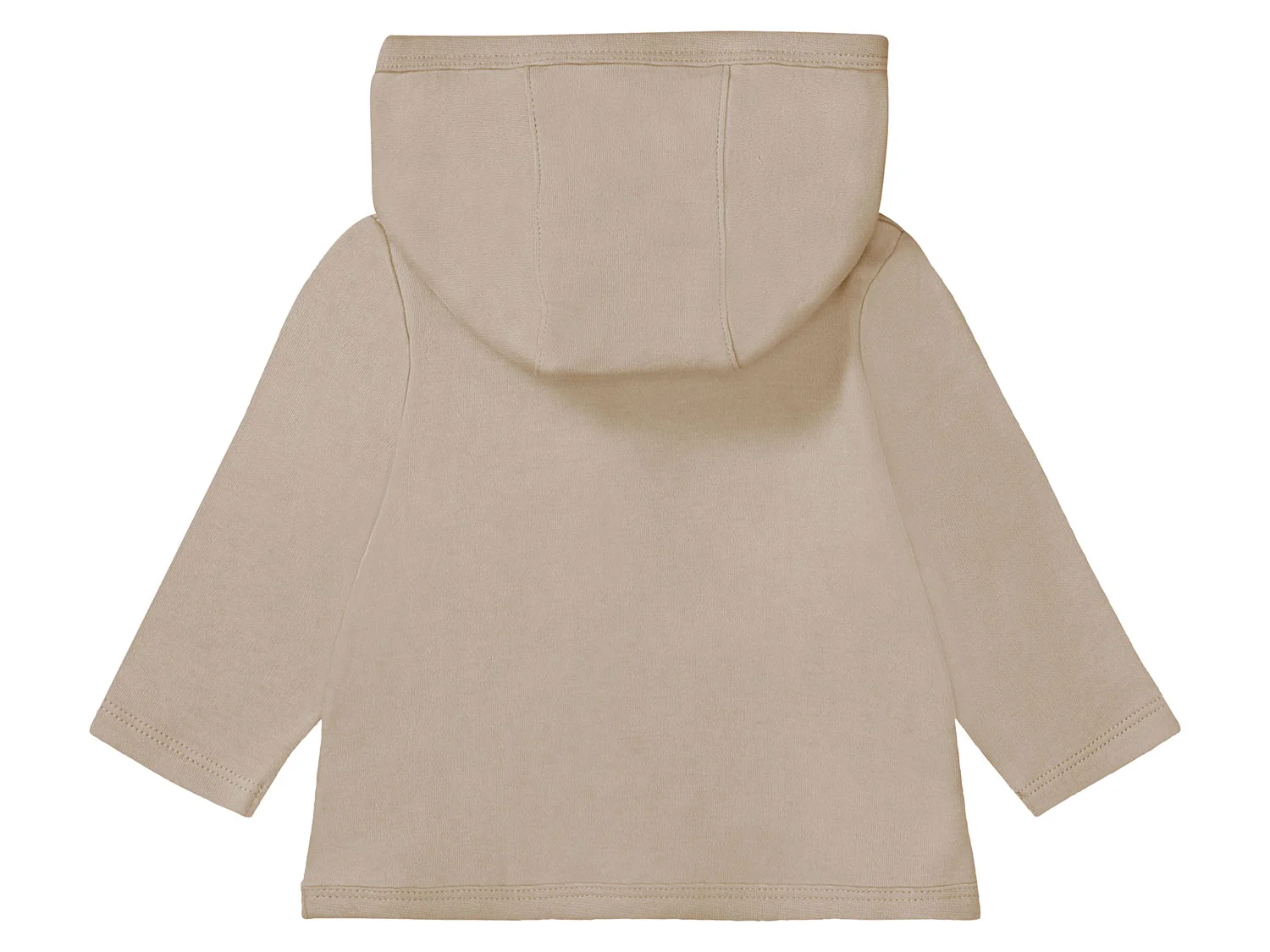 LUPILU® 2 Baby Jäckchen (hellgrau/beige, 86/92) – Bild 3 von 4