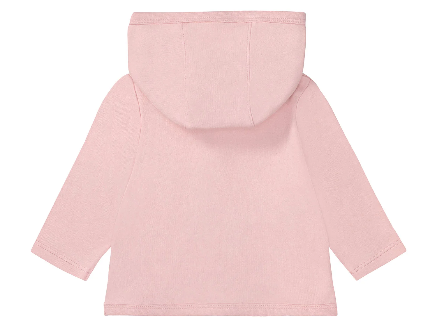 LUPILU® 2 Baby Jäckchen (hellgrau/rosa, 86/92) – Bild 3 von 4