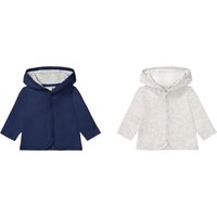 LUPILU® 2 Baby Jäckchen (marine/hellgrau, 86/92)