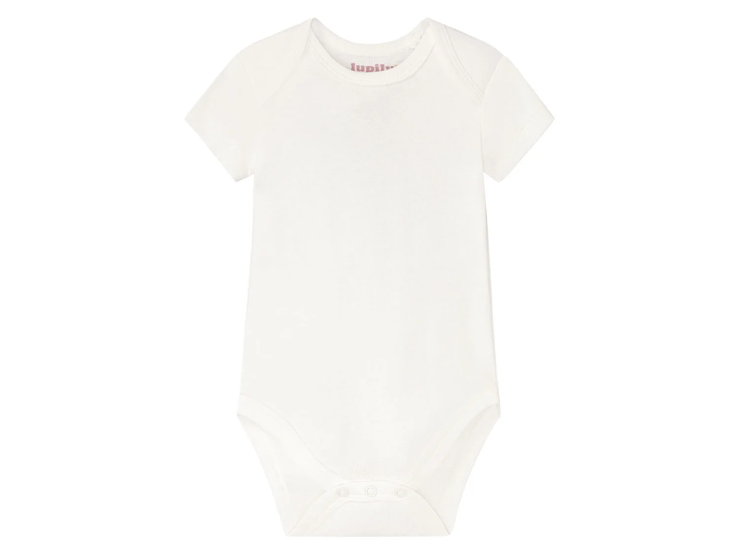 LUPILU® Baby Bodies (grau/gelb/mint, 50/56) – Bild 2 von 4