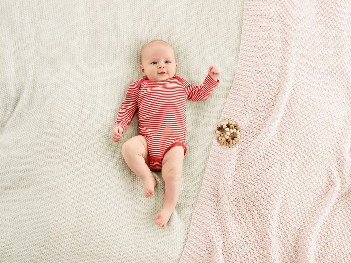 LUPILU® Baby Bodies (Rot, 50/56) – Bild 2 von 4