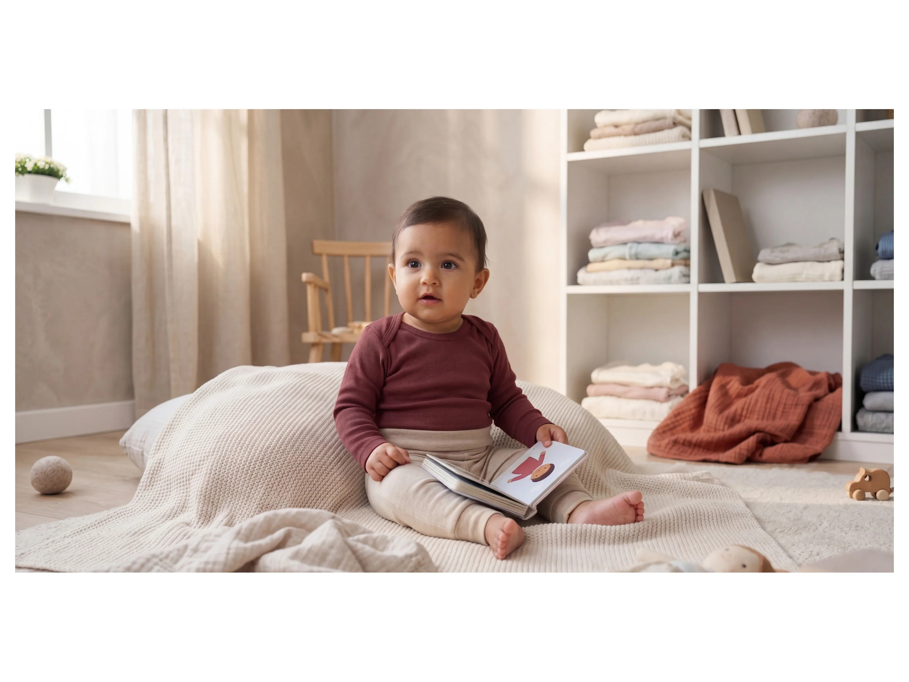LUPILU® Baby-Bodys, 5 Stück (weiß/rose, 50/56) – Bild 2 von 4
