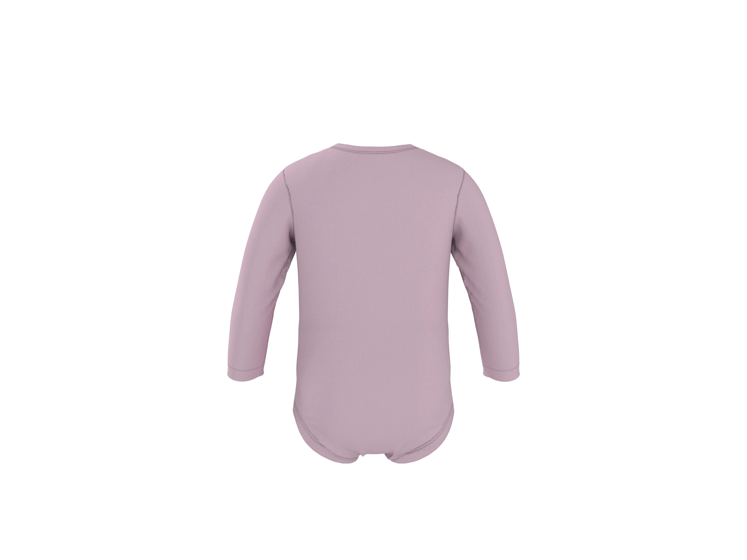 LUPILU® Baby Bodys, 2 Stück (rosa/weiß, 62/68) – Bild 3 von 4
