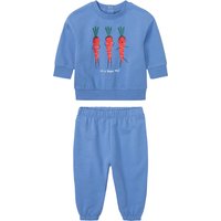LUPILU® Baby Freizeitanzug (Blau, 50/56)