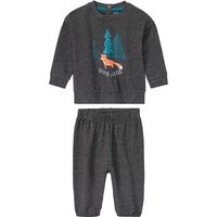 LUPILU® Baby Freizeitanzug (Dunkelgrau, 50/56)