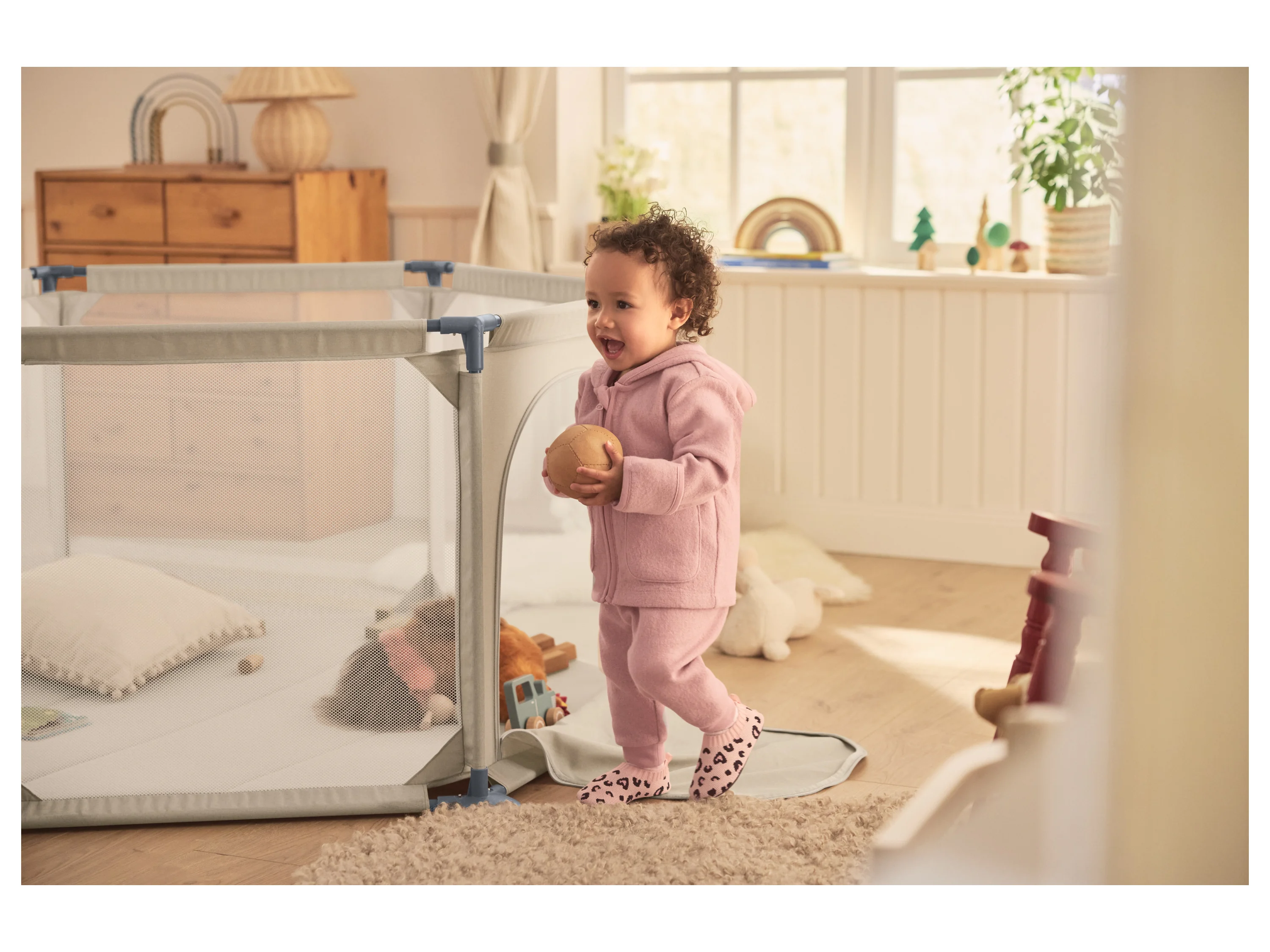 LUPILU® Baby Hausschuhe (Rosa, 20/21) – Bild 4 von 4