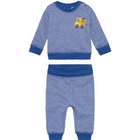 LUPILU® Baby Jogginganzug (Blau/Grau, 50/56)