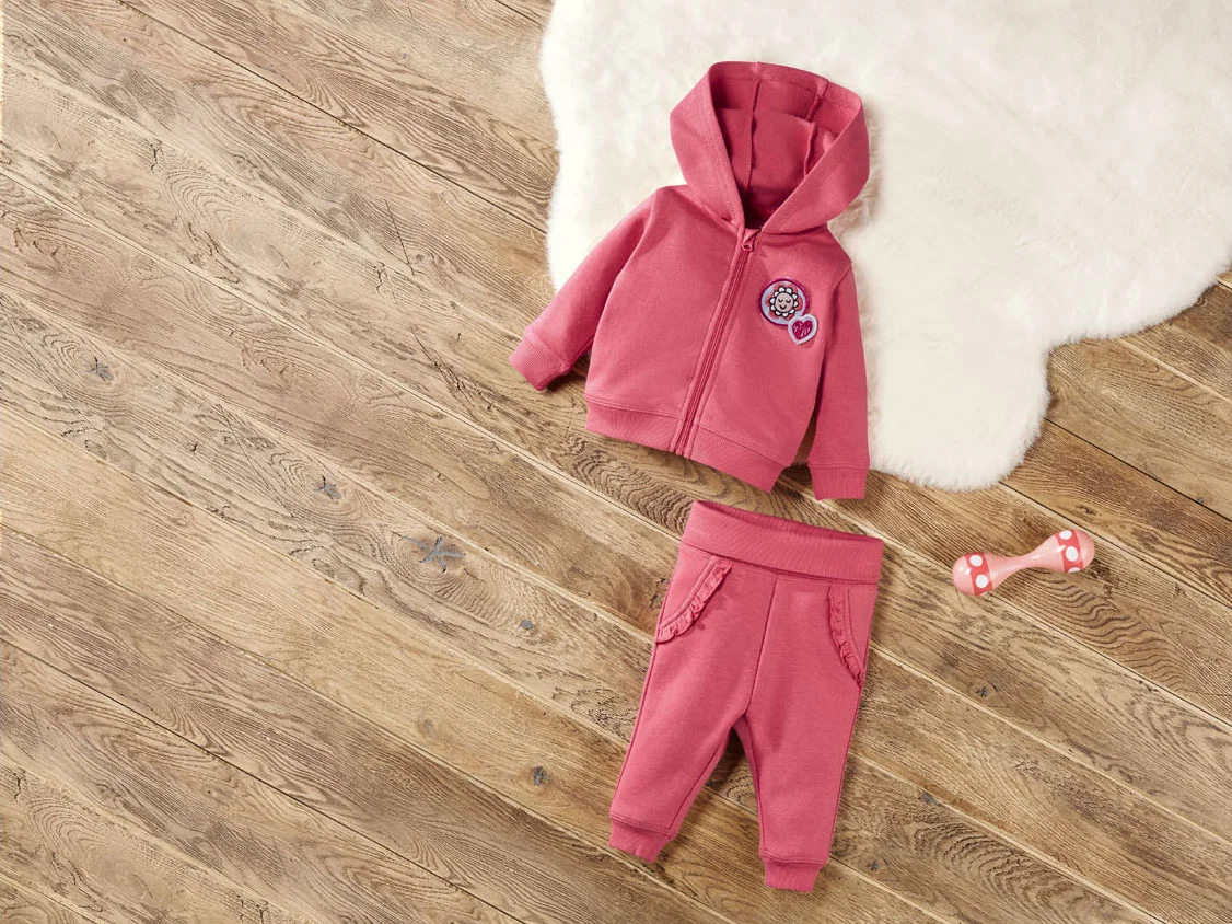 LUPILU® Baby Jogginganzug (Pink, 62/68) – Bild 3 von 4