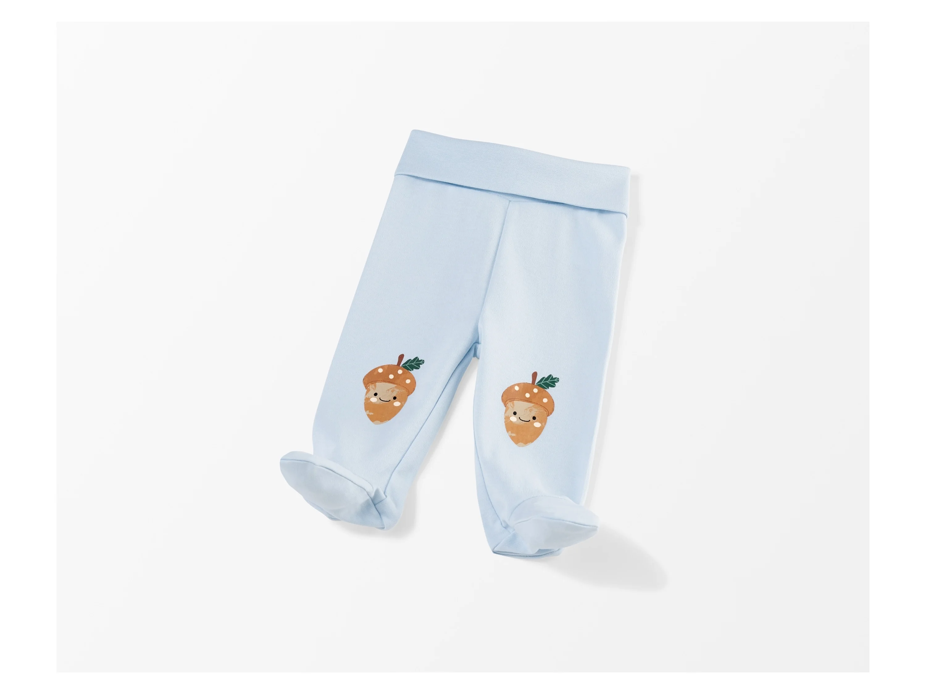 LUPILU® Baby Jogginghose, Bio-Baumwolle (Hellblau, 74/80) – Bild 2 von 4