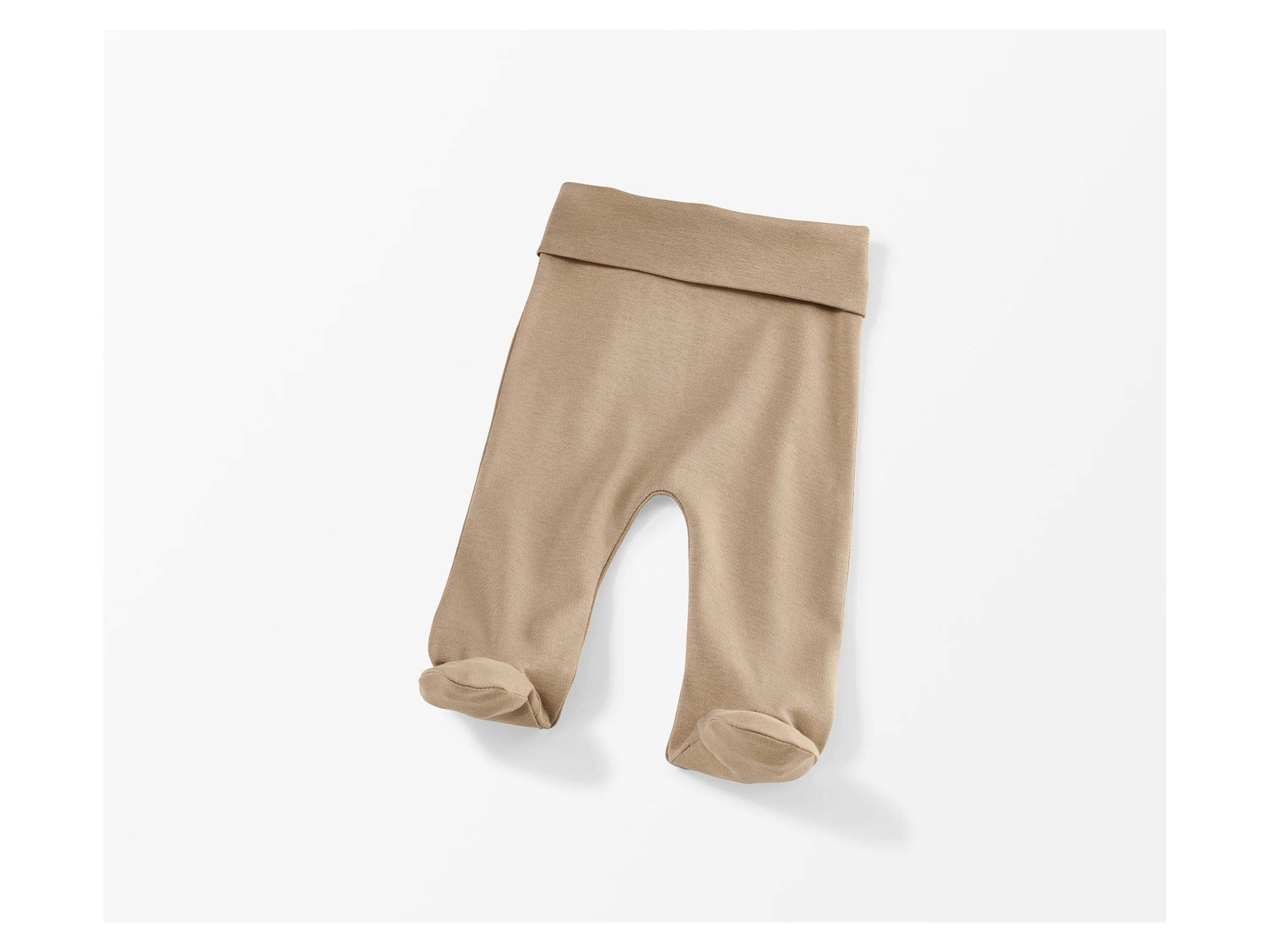 LUPILU® Baby Jogginghose, Bio-Baumwolle (Beige, 74/80) – Bild 2 von 4