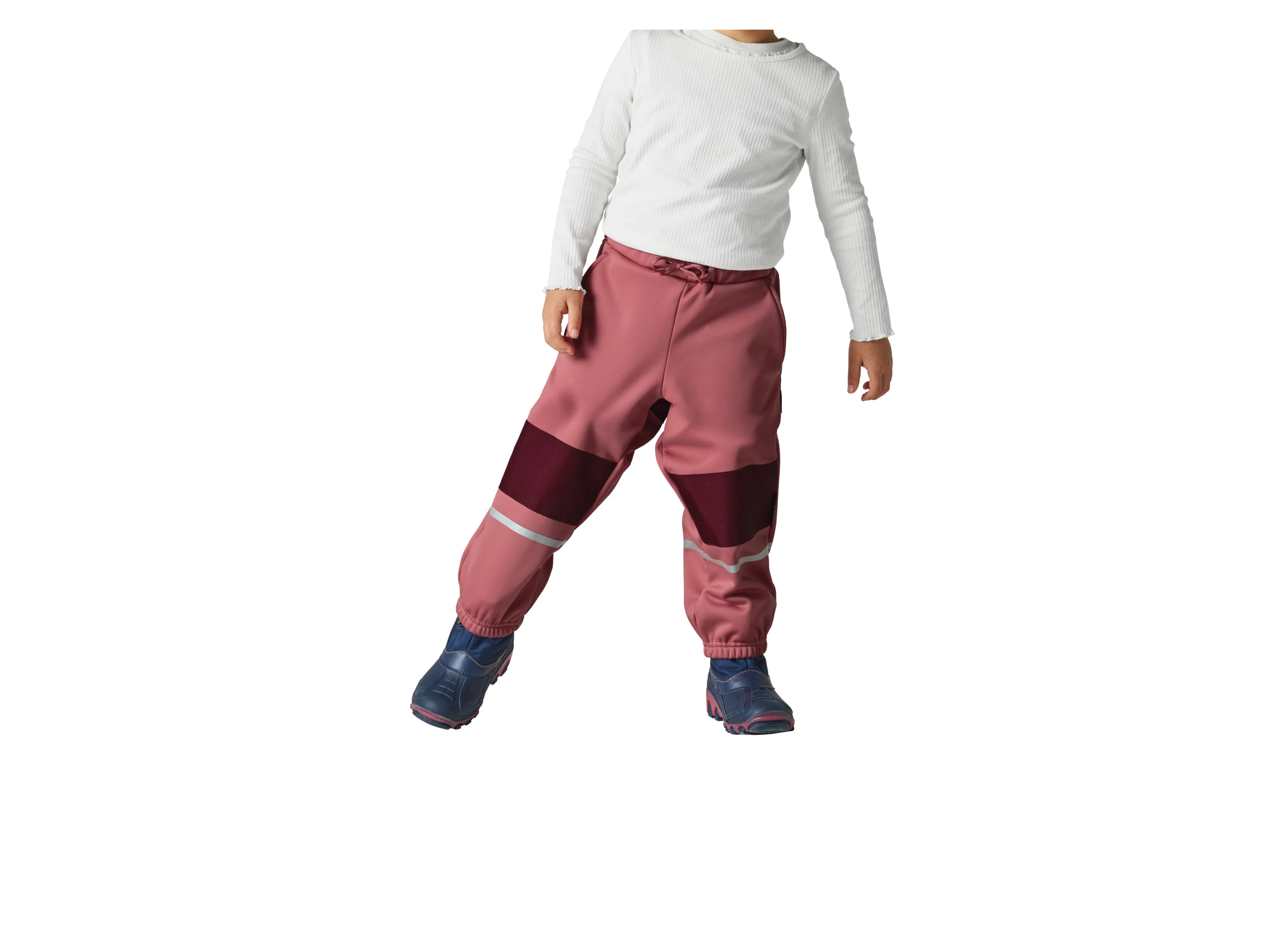 LUPILU® Baby Kleinkinder Softshellhose, gefüttert (Rosa, 98/104) – Bild 2 von 4