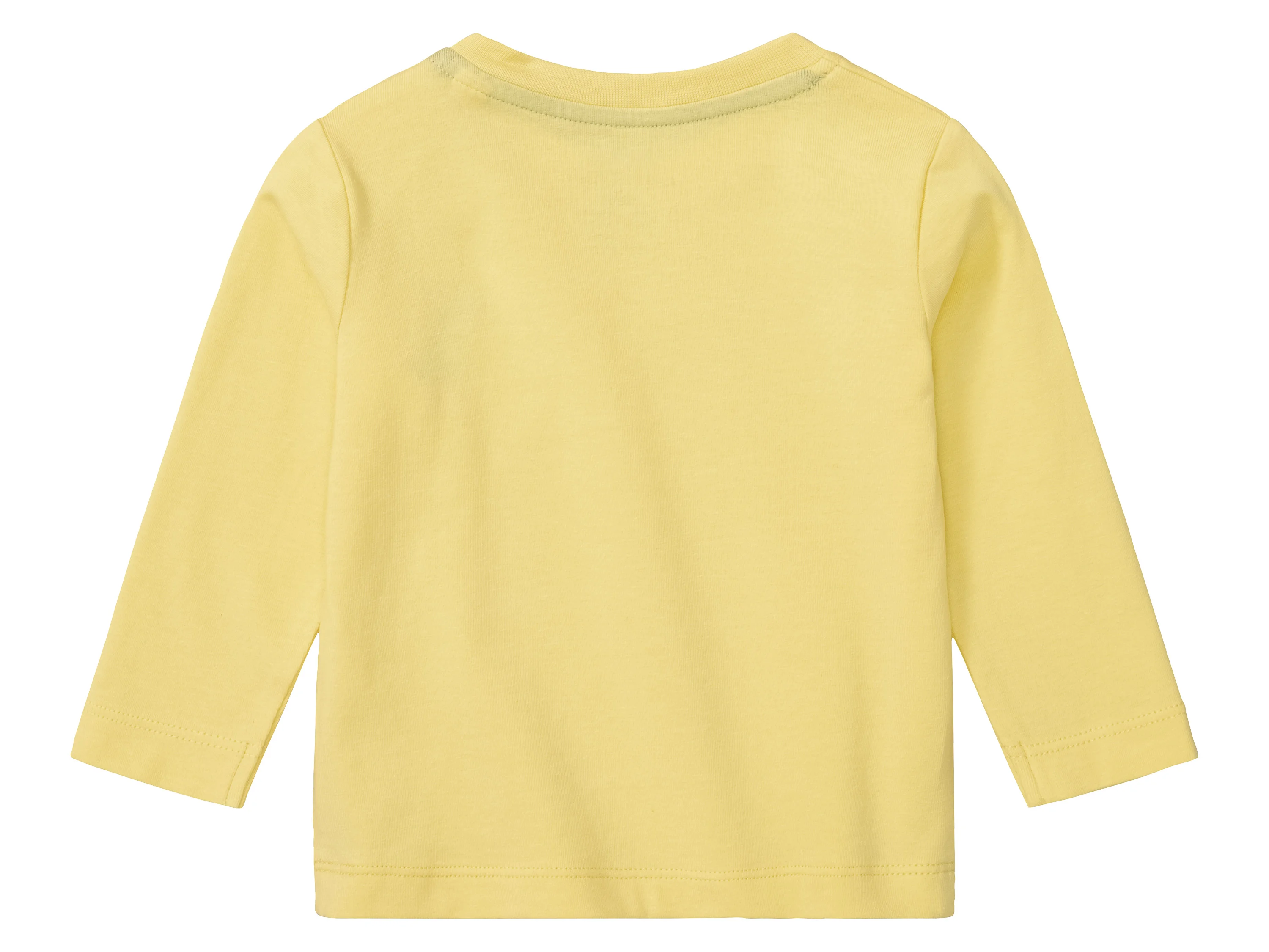 LUPILU® Baby Langarmshirt, 3 Stück (gelb/beige, 50/56) – Bild 4 von 4