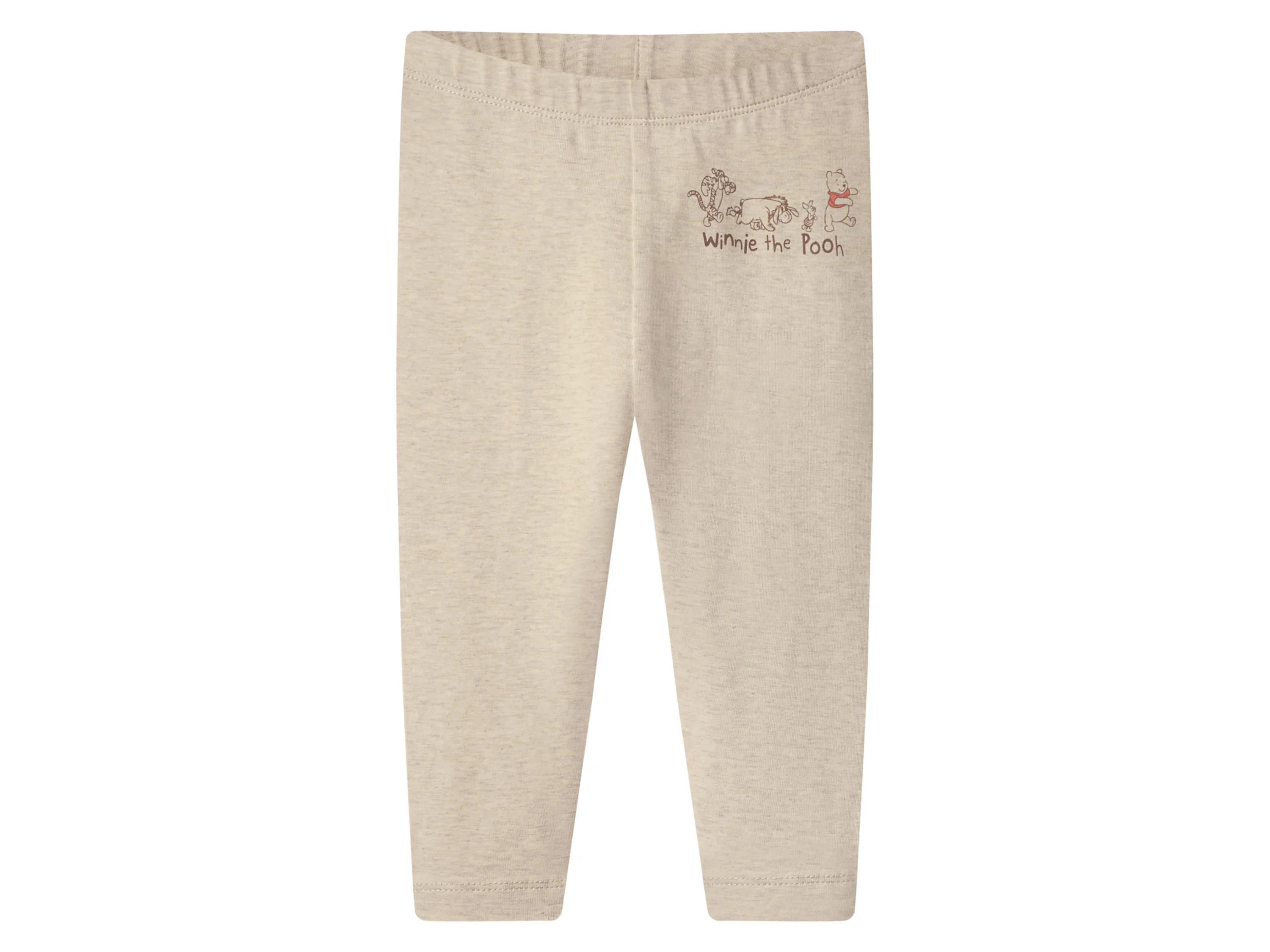LUPILU® Baby Leggings, 2 Stück (beige/gelb, 74/80) – Bild 2 von 4