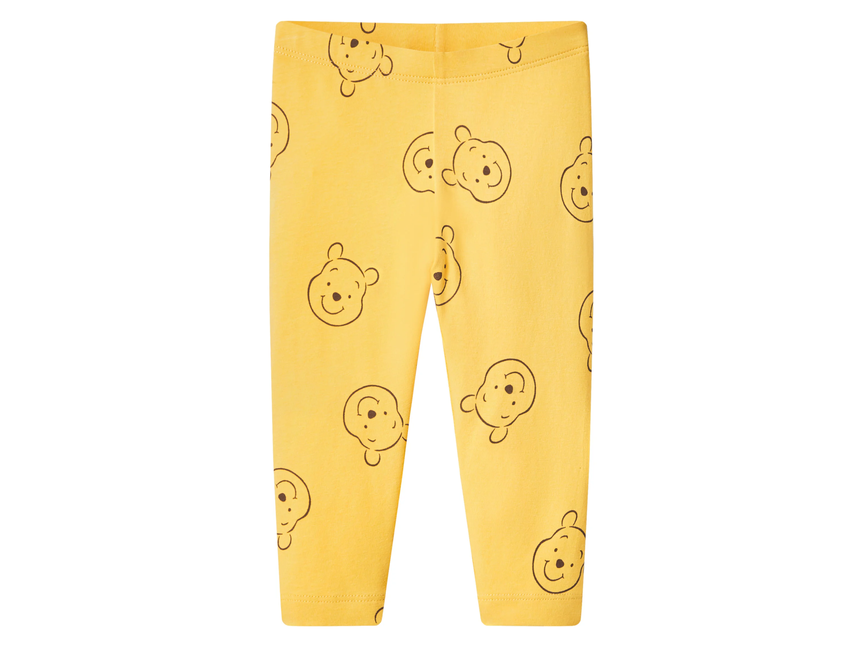 LUPILU® Baby Leggings, 2 Stück (beige/gelb, 74/80) – Bild 4 von 4