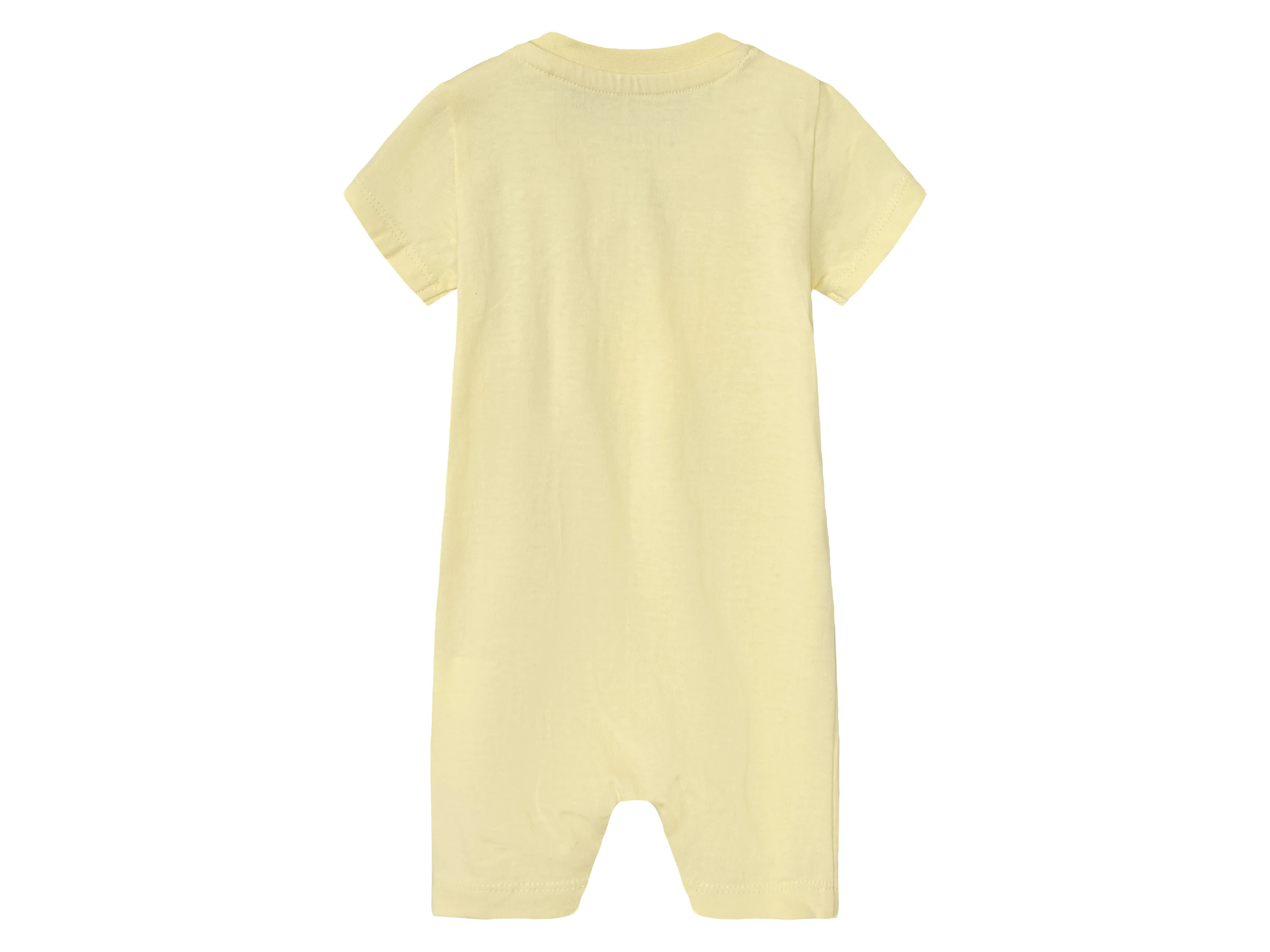 LUPILU® Baby Pyjama, 2 Stück (beige/gelb, 50) – Bild 4 von 4