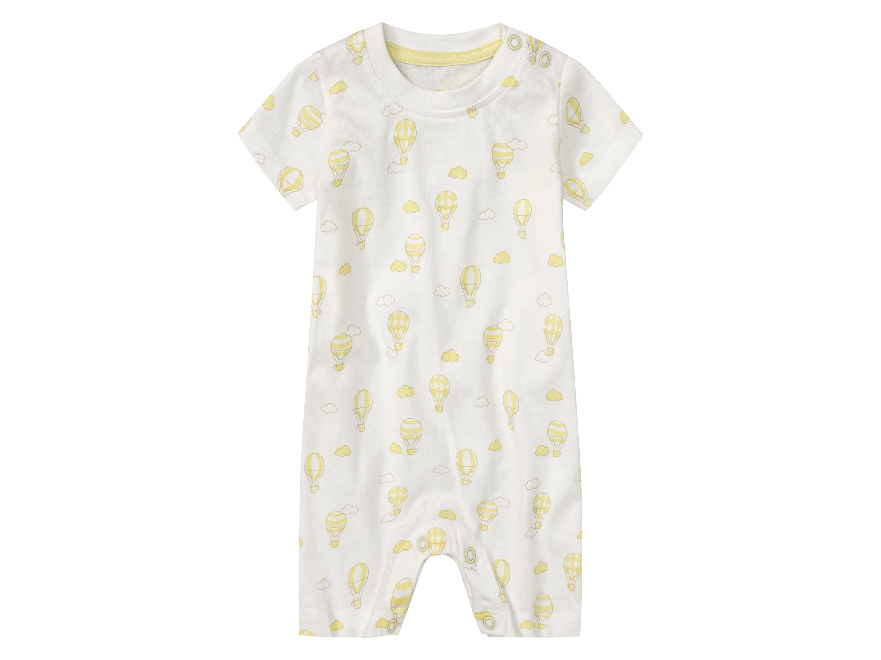 LUPILU® Baby Pyjama, 2 Stück (Weiß, 50) – Bild 4 von 4