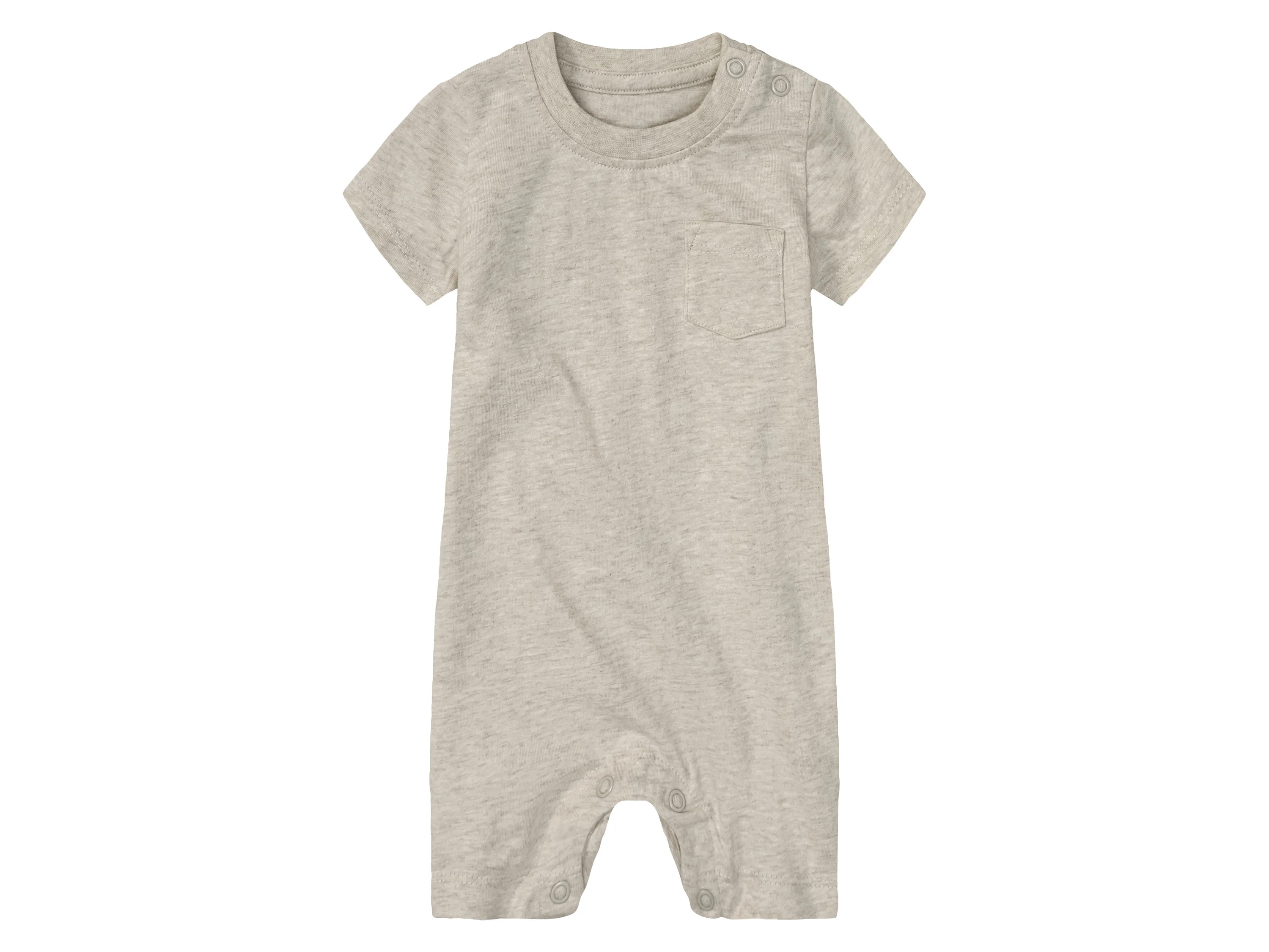 LUPILU® Baby Pyjama, 2 Stück (mint/beige, 50) – Bild 2 von 4