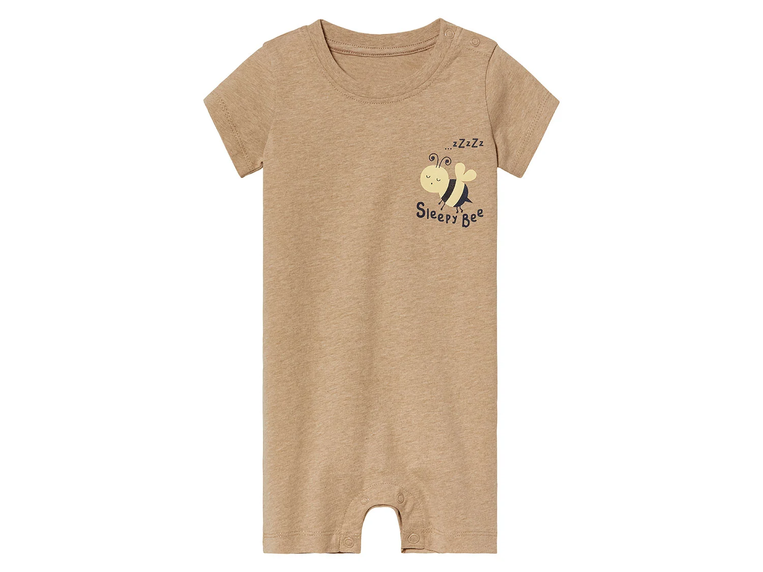 LUPILU® Baby Pyjamas (beige/gelb, 50/56) – Bild 3 von 4