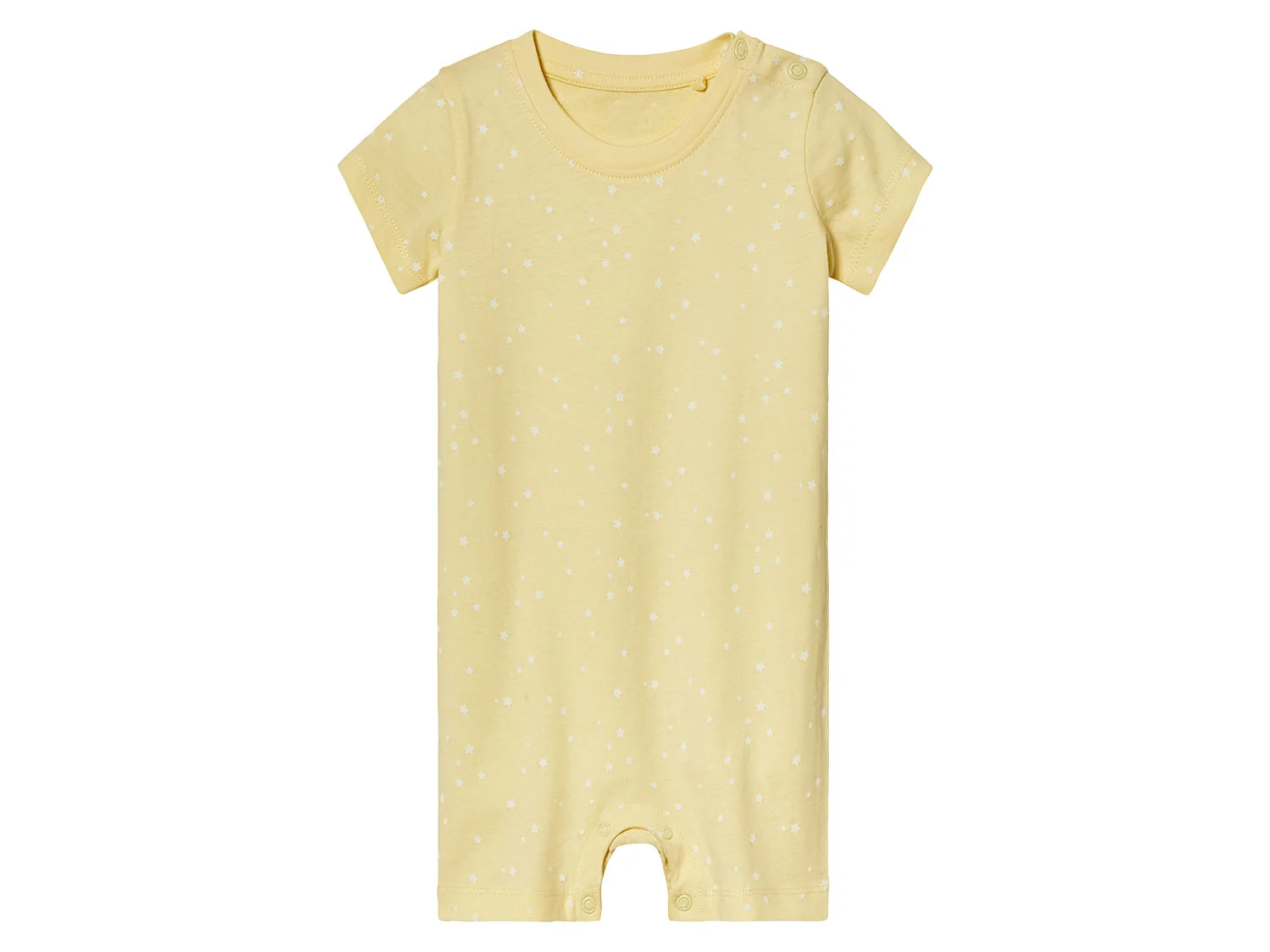 LUPILU® Baby Pyjamas (beige/gelb, 50/56) – Bild 4 von 4