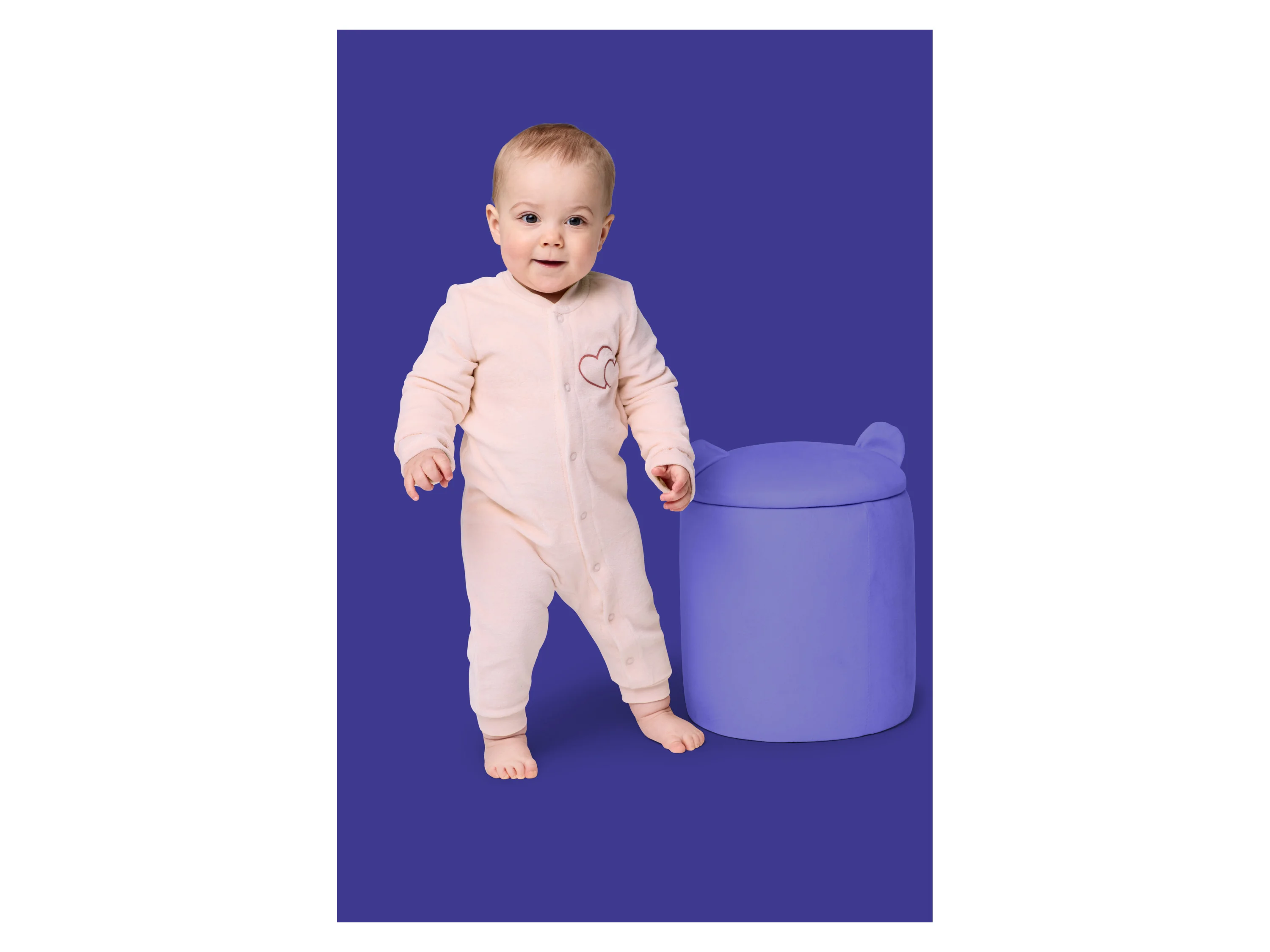 LUPILU® Baby Schlafoverall (Pink, 62/68) – Bild 2 von 3