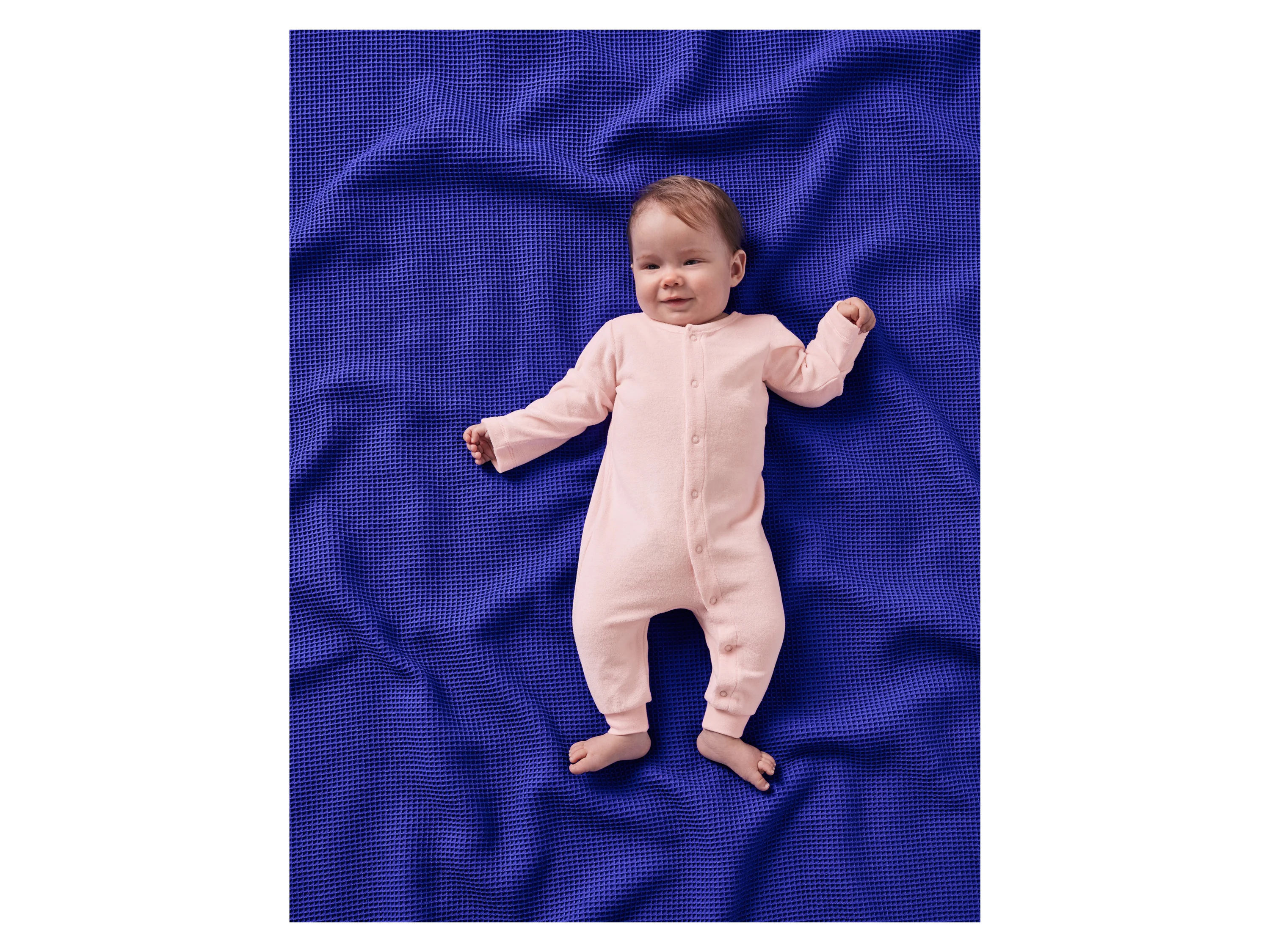 LUPILU® Baby Schlafoverall (Rosa, 86/92) – Bild 2 von 3