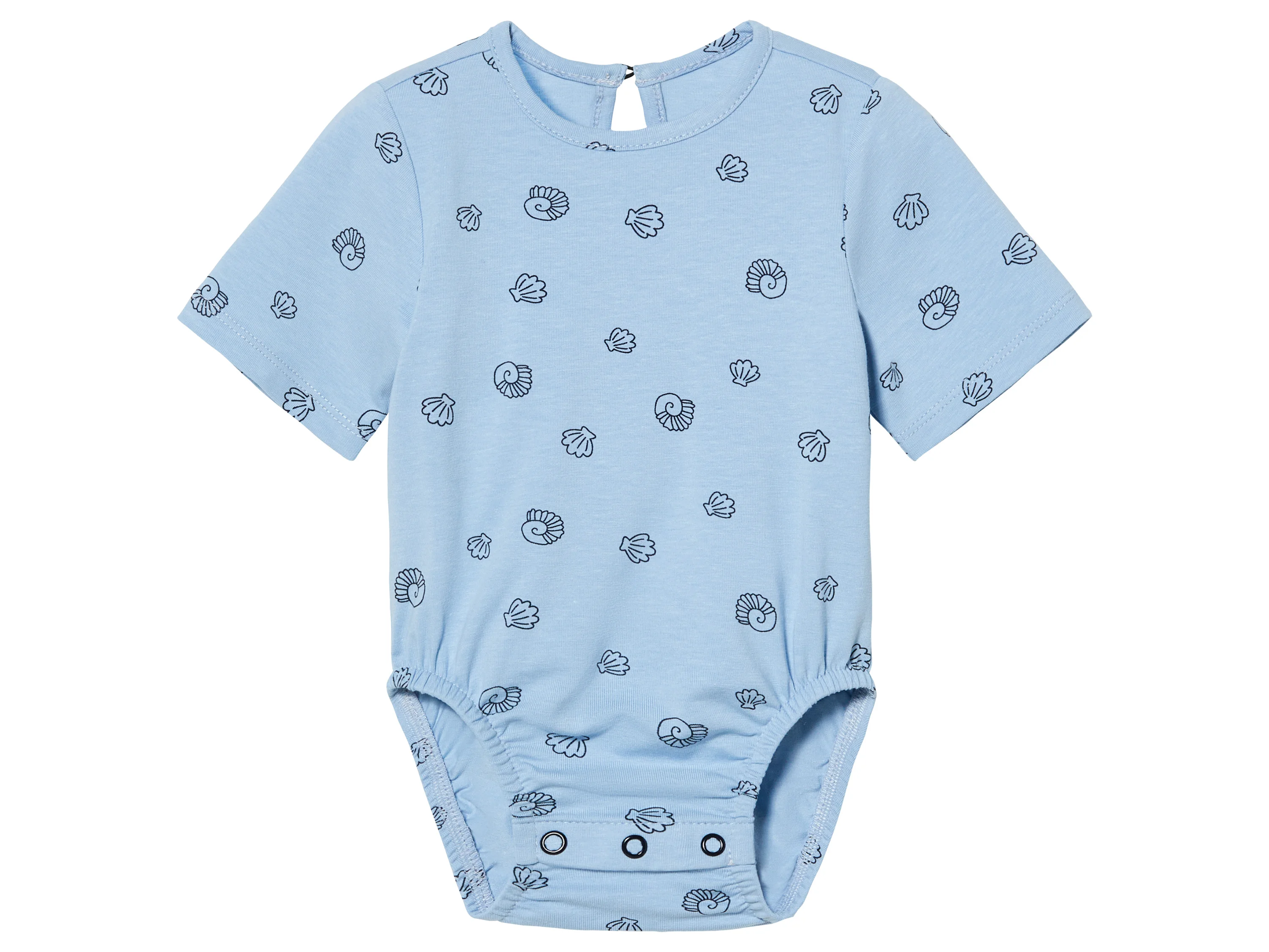 LUPILU® Baby Set, 2-teilig (dunkelblau/hellblau, 80) – Bild 3 von 4