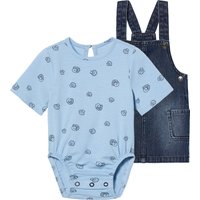 LUPILU® Baby Set, 2-teilig (dunkelblau/hellblau, 62)