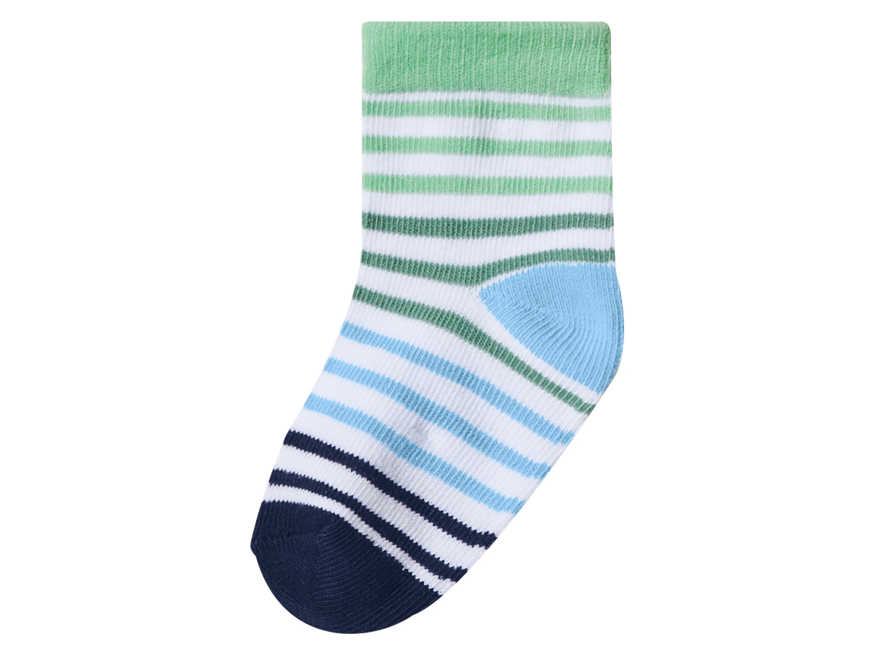 LUPILU® Baby Socken, 5 Paar (navy/grün, 15/18) – Bild 4 von 4