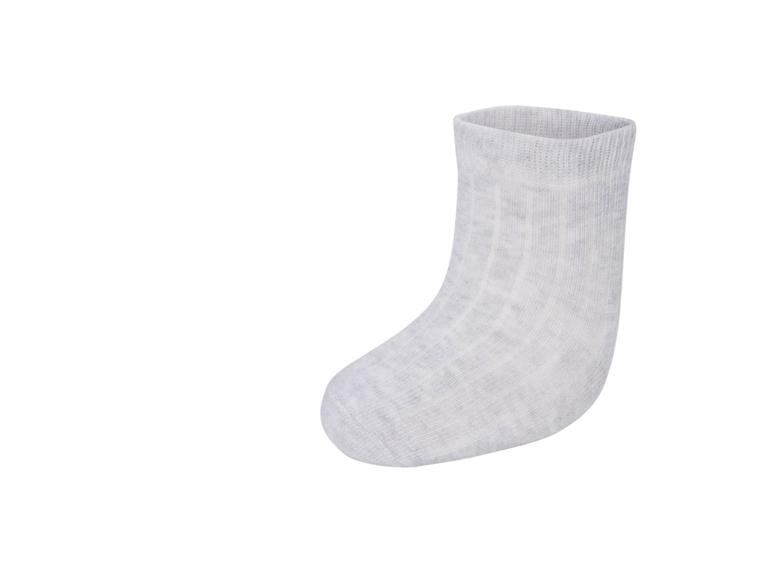 LUPILU® Baby Söckchen, 5 Paar (creme/grau/schwarz, 11-14) – Bild 4 von 4