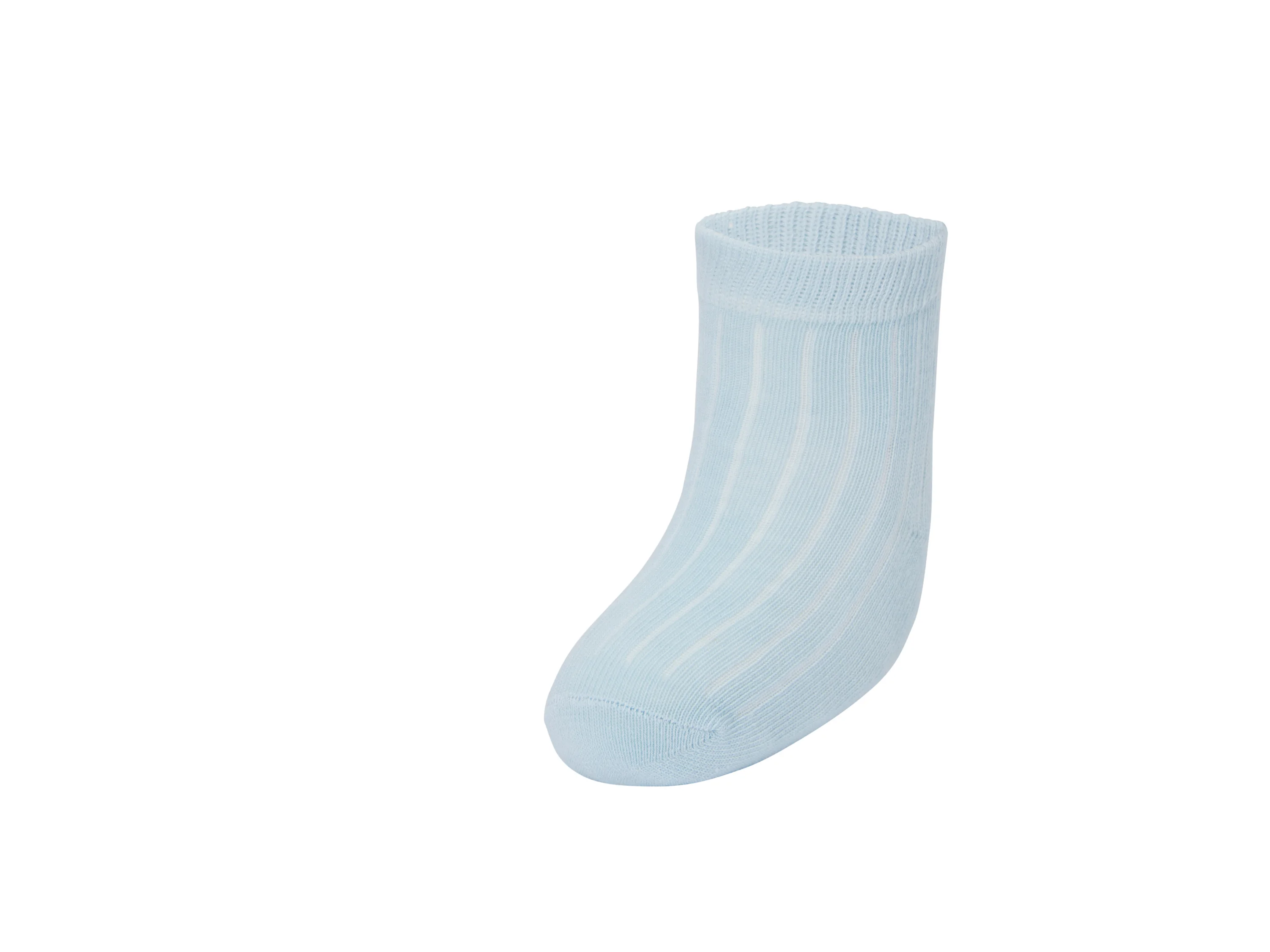 LUPILU® Baby Söckchen, 5 Paar (Blau/Grau, 15-18) – Bild 3 von 4