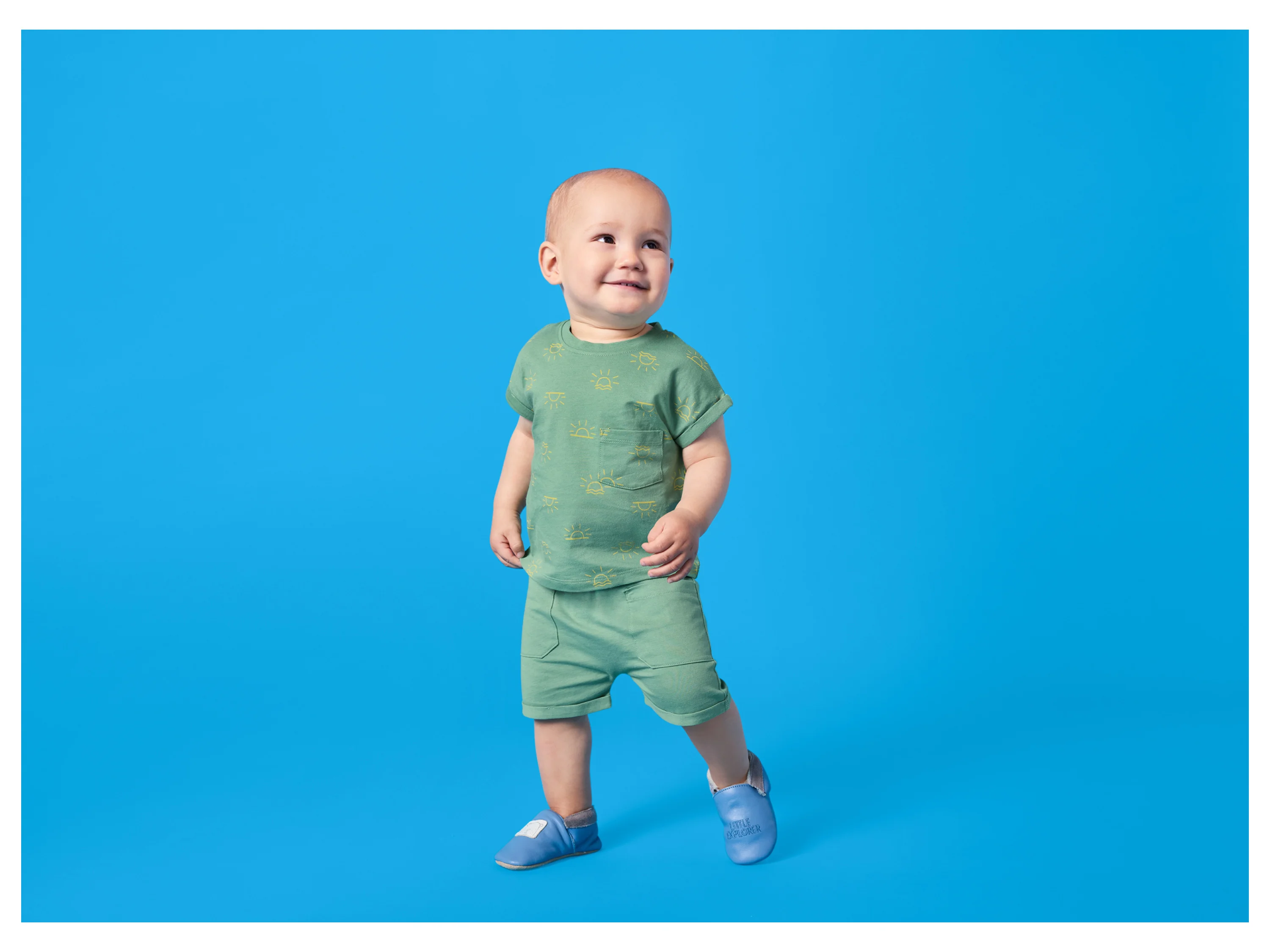 LUPILU® Baby Sommerset, 2-teilig (Grün, 50/56) – Bild 2 von 4
