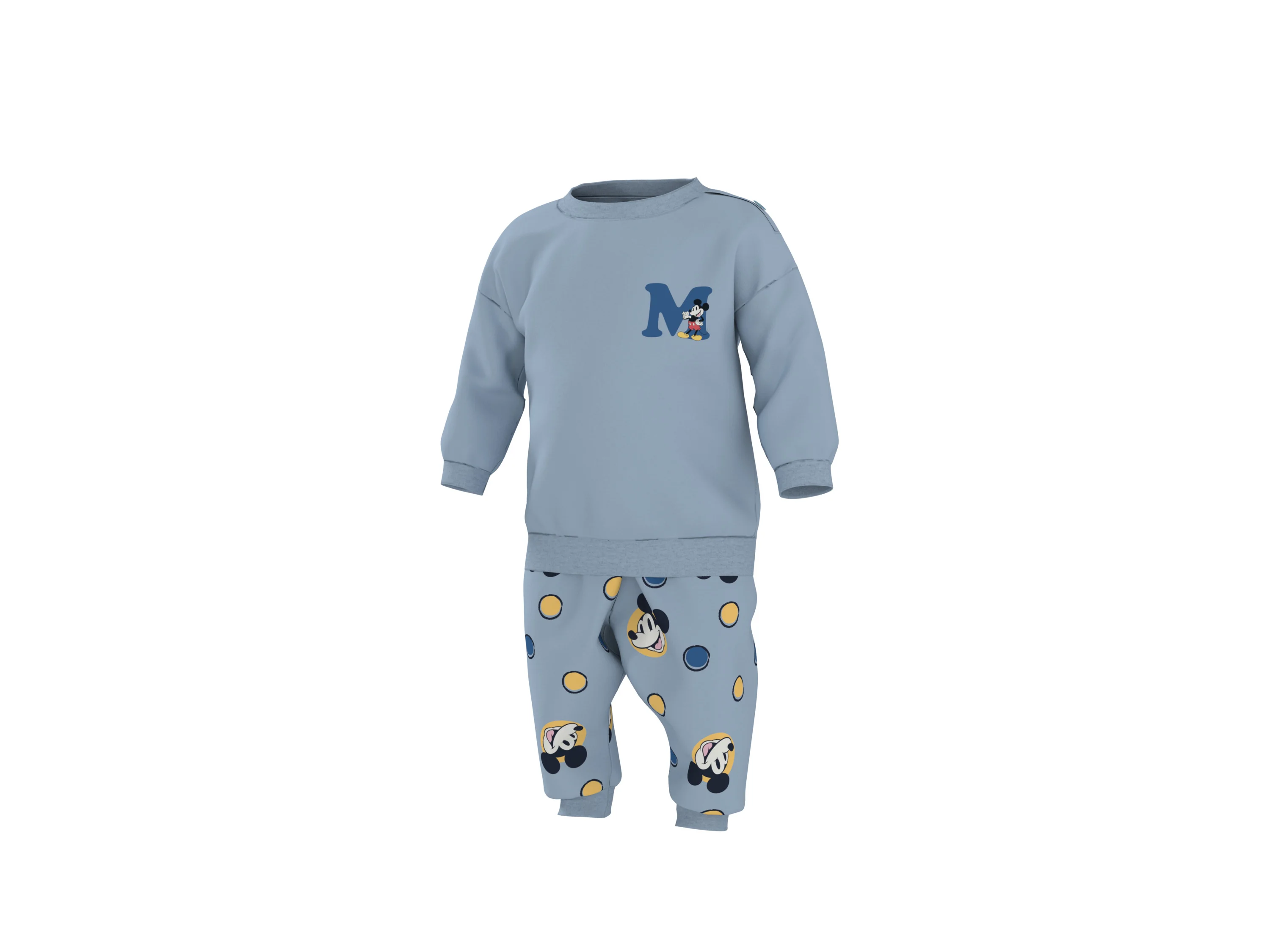 LUPILU® Baby Sweatanzug (MIckey, 62/68) – Bild 3 von 4