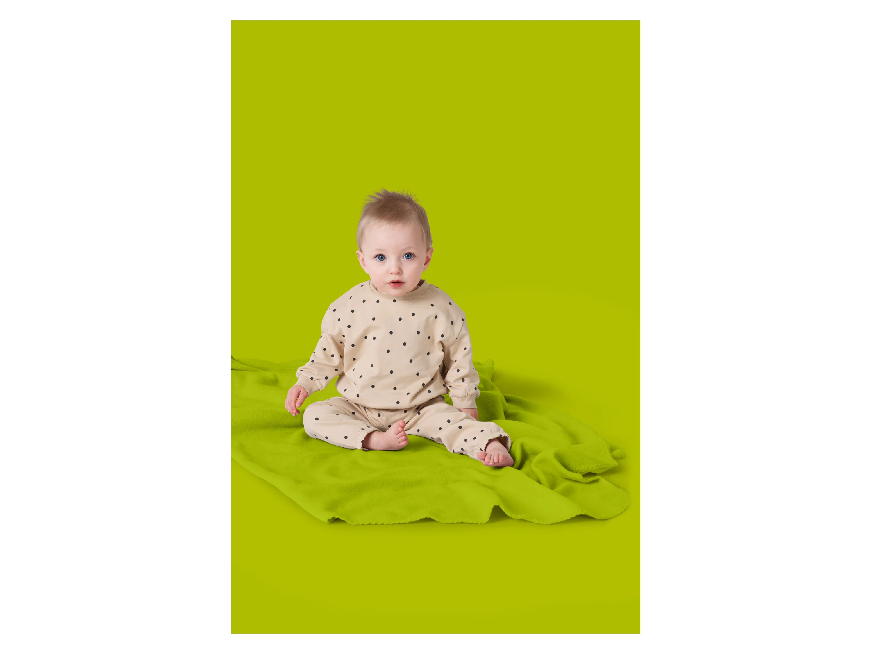 LUPILU® Baby Sweatpullover (Beige, 50/56) – Bild 2 von 4