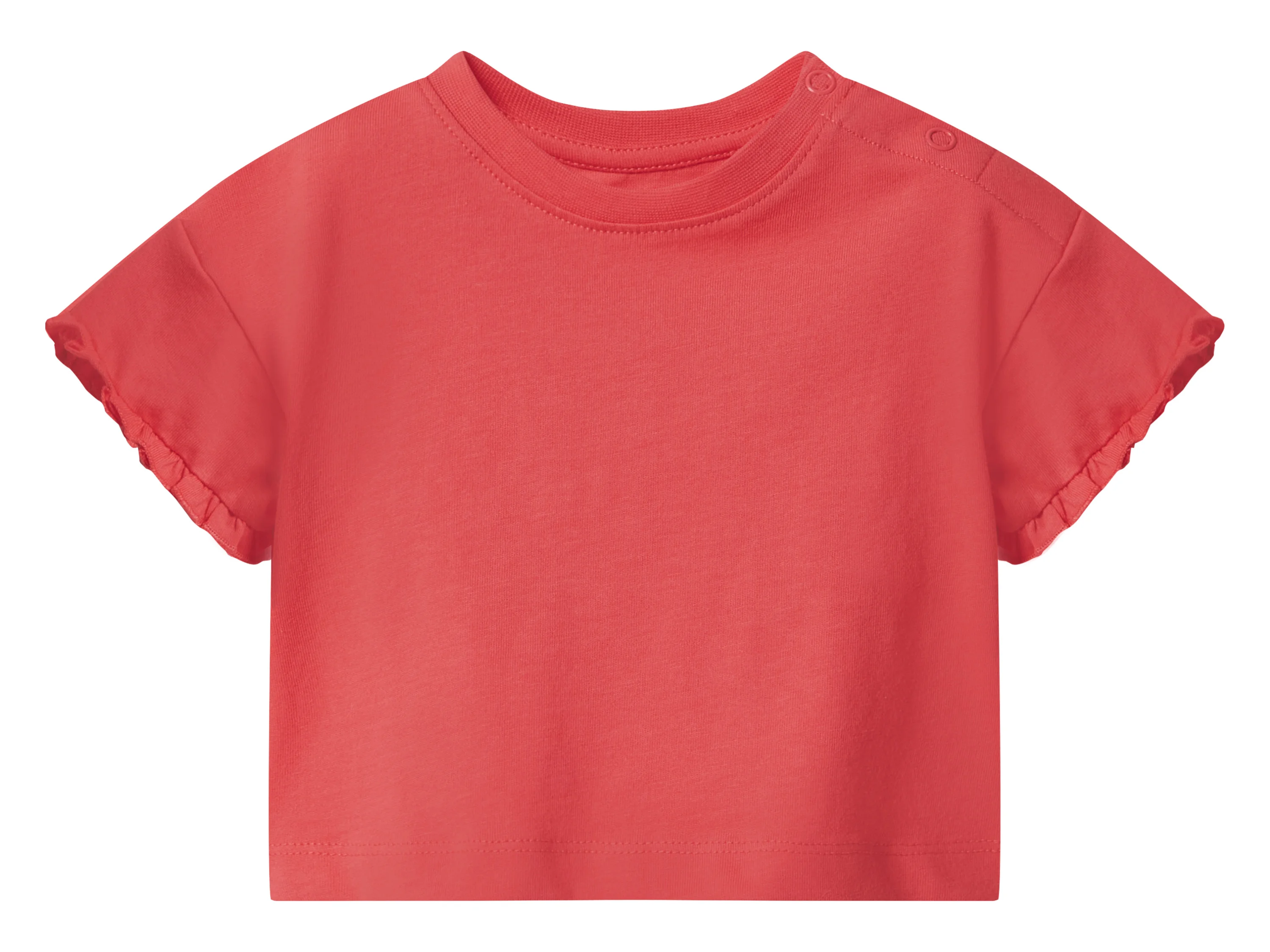 LUPILU® Baby T-Shirts, 2 Stück (Rot, 50/56) – Bild 2 von 4