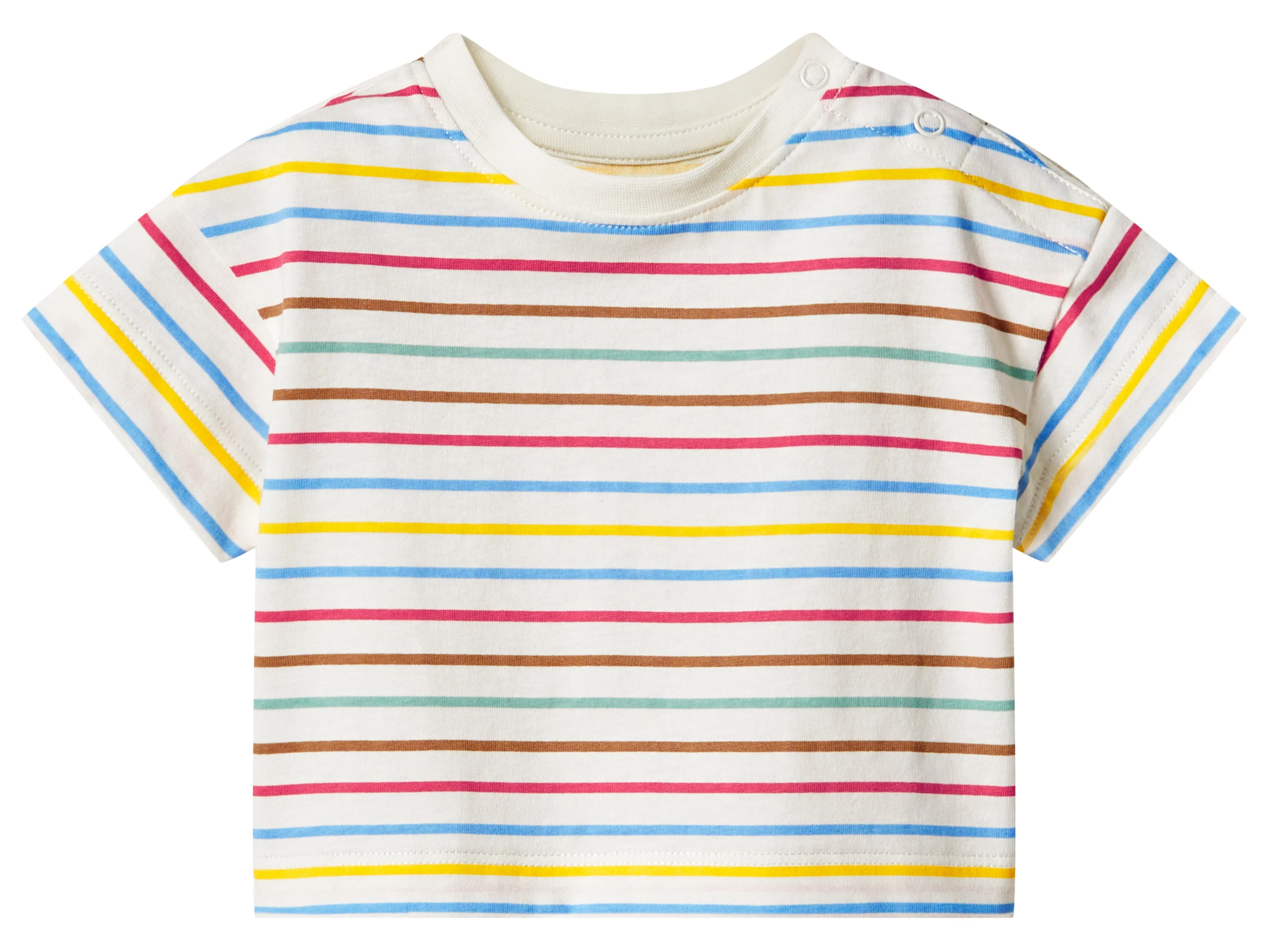 LUPILU® Baby T-Shirts, 2 Stück (Streifen, 50/56) – Bild 2 von 4