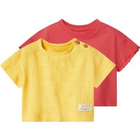 LUPILU® Baby T-Shirts, 2 Stück (Rot, 86/92)