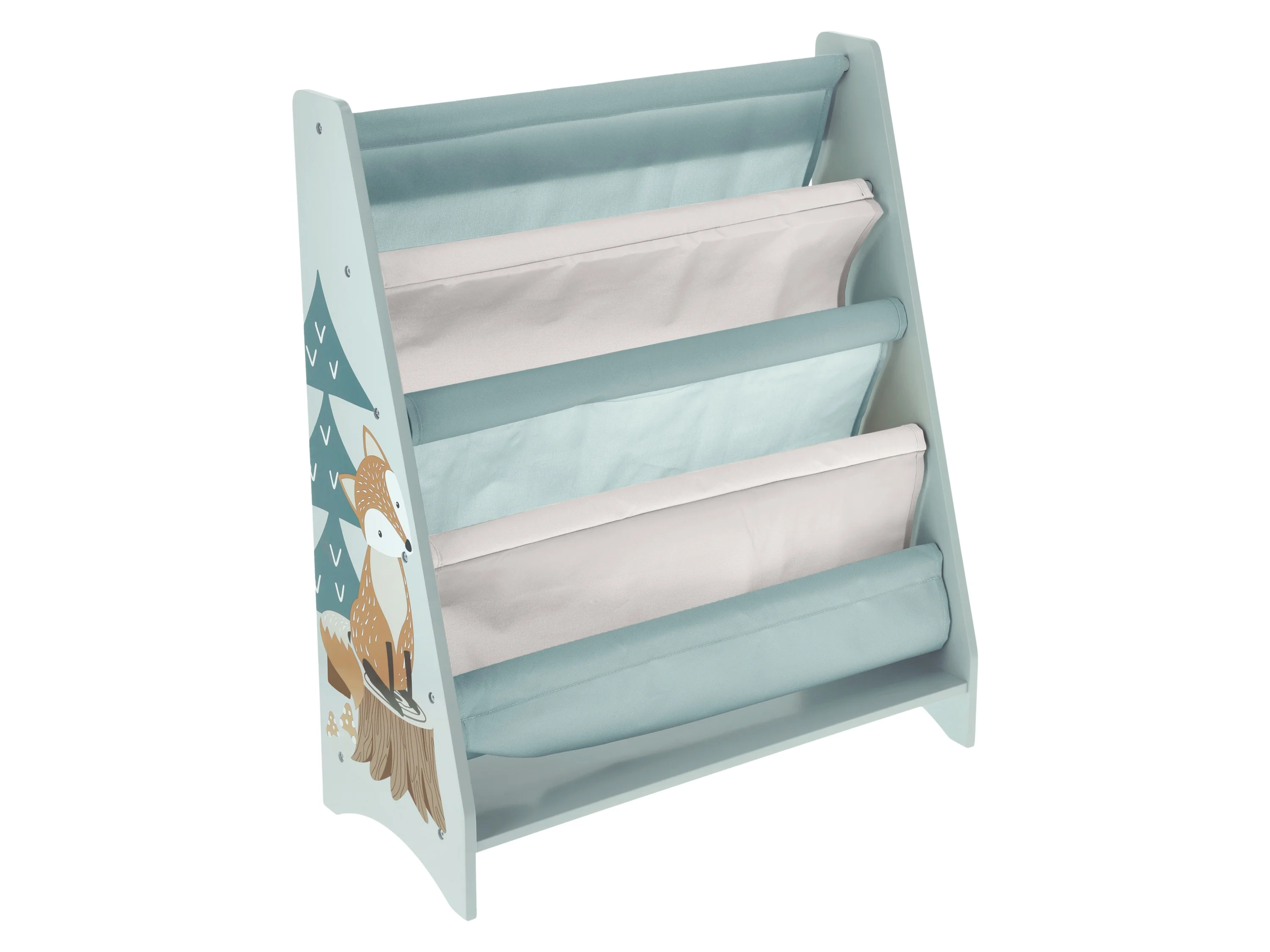 LUPILU® Kinder Bücherregal (Hellblau) – Bild 4 von 4