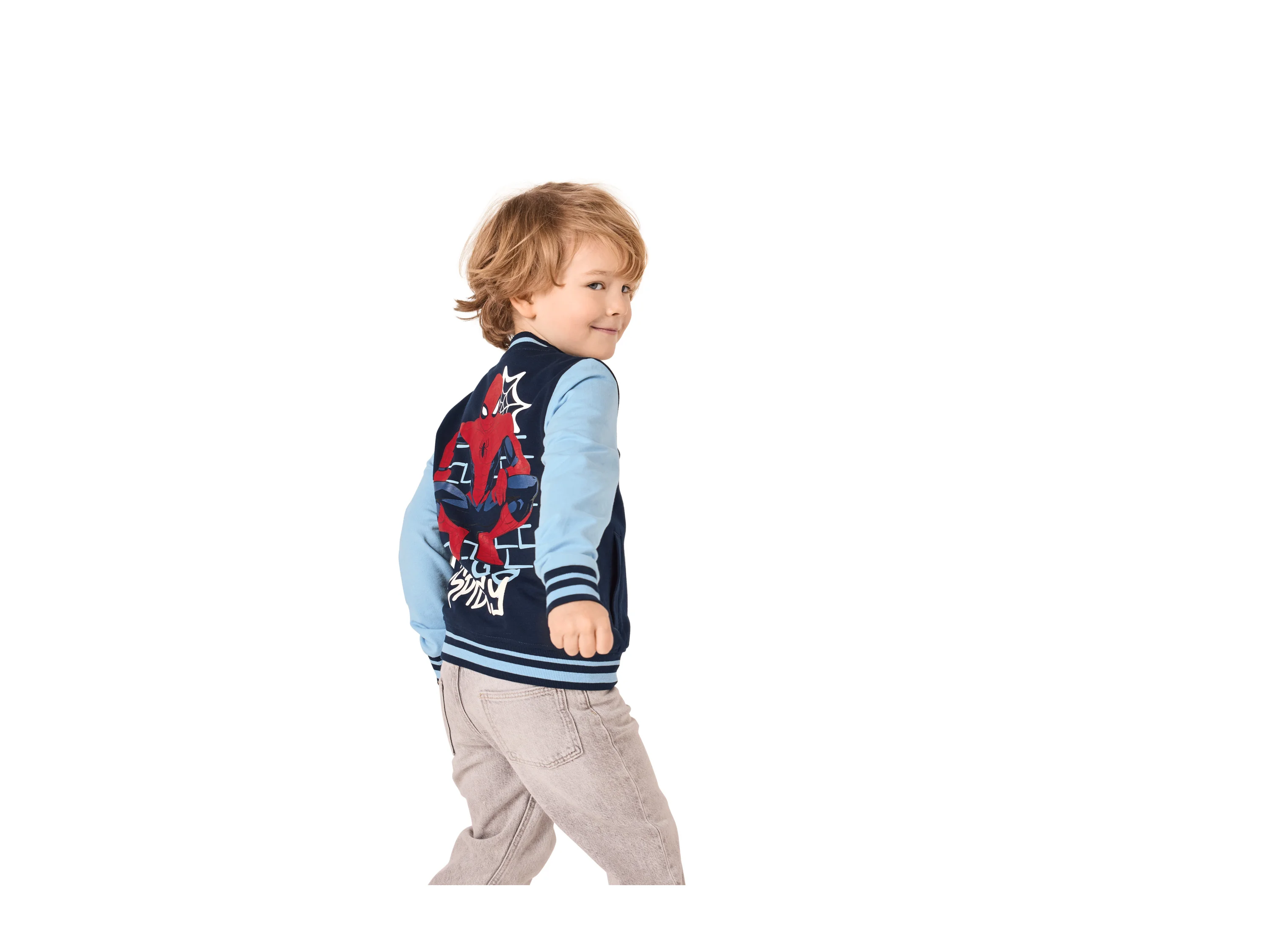 LUPILU® Kinder Collegejacke (Blau, 98/104) – Bild 2 von 4
