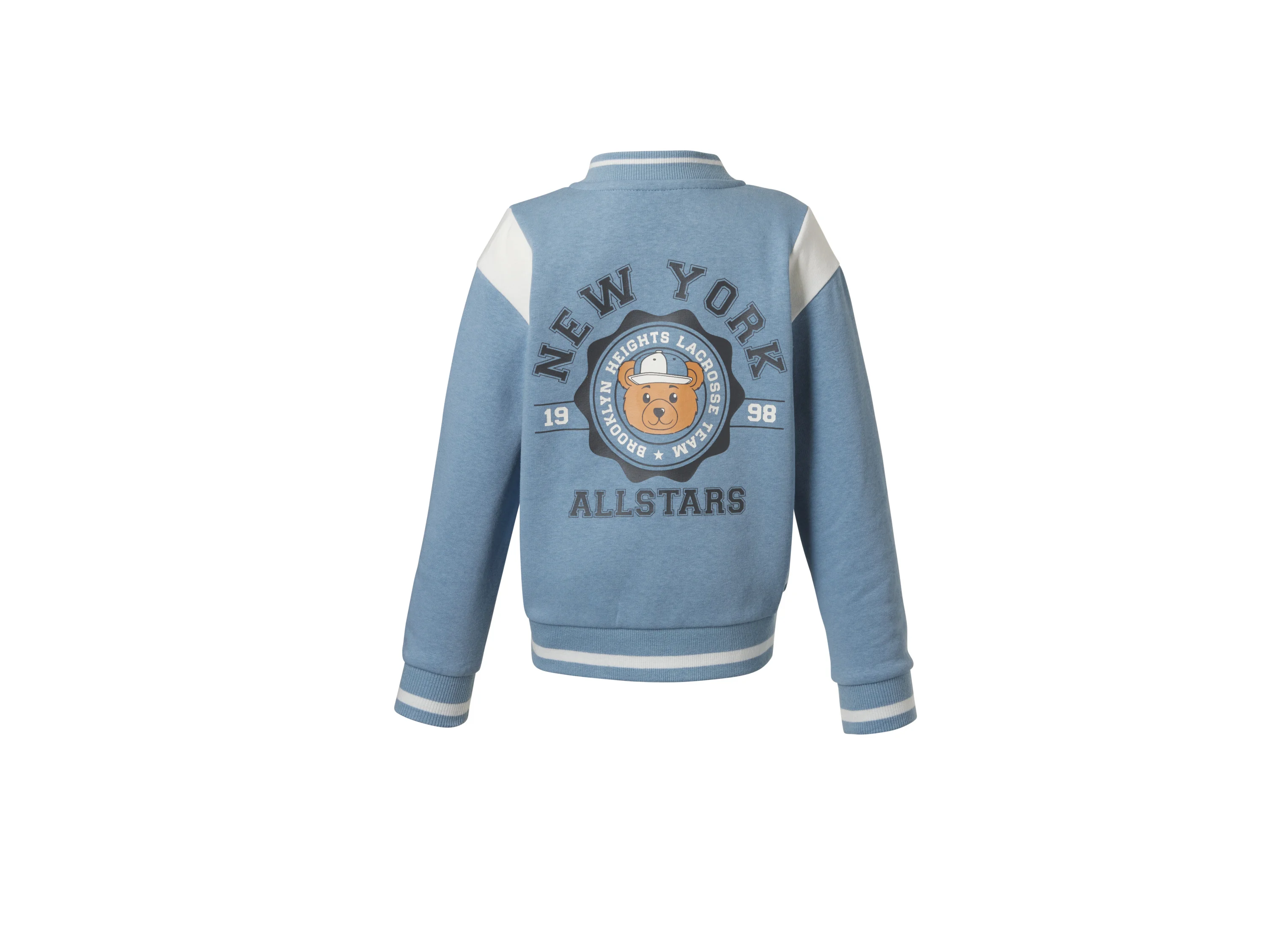 LUPILU® Kinder Collegejacke (Blau, 98/104) – Bild 3 von 3