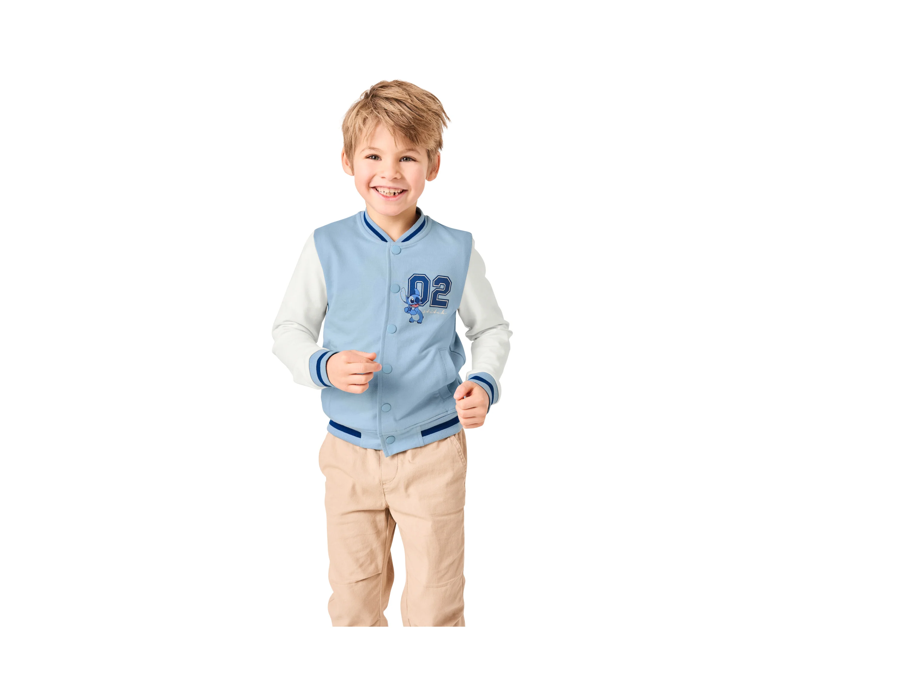 LUPILU® Kinder Collegejacke (Hellblau, 134/140) – Bild 2 von 4