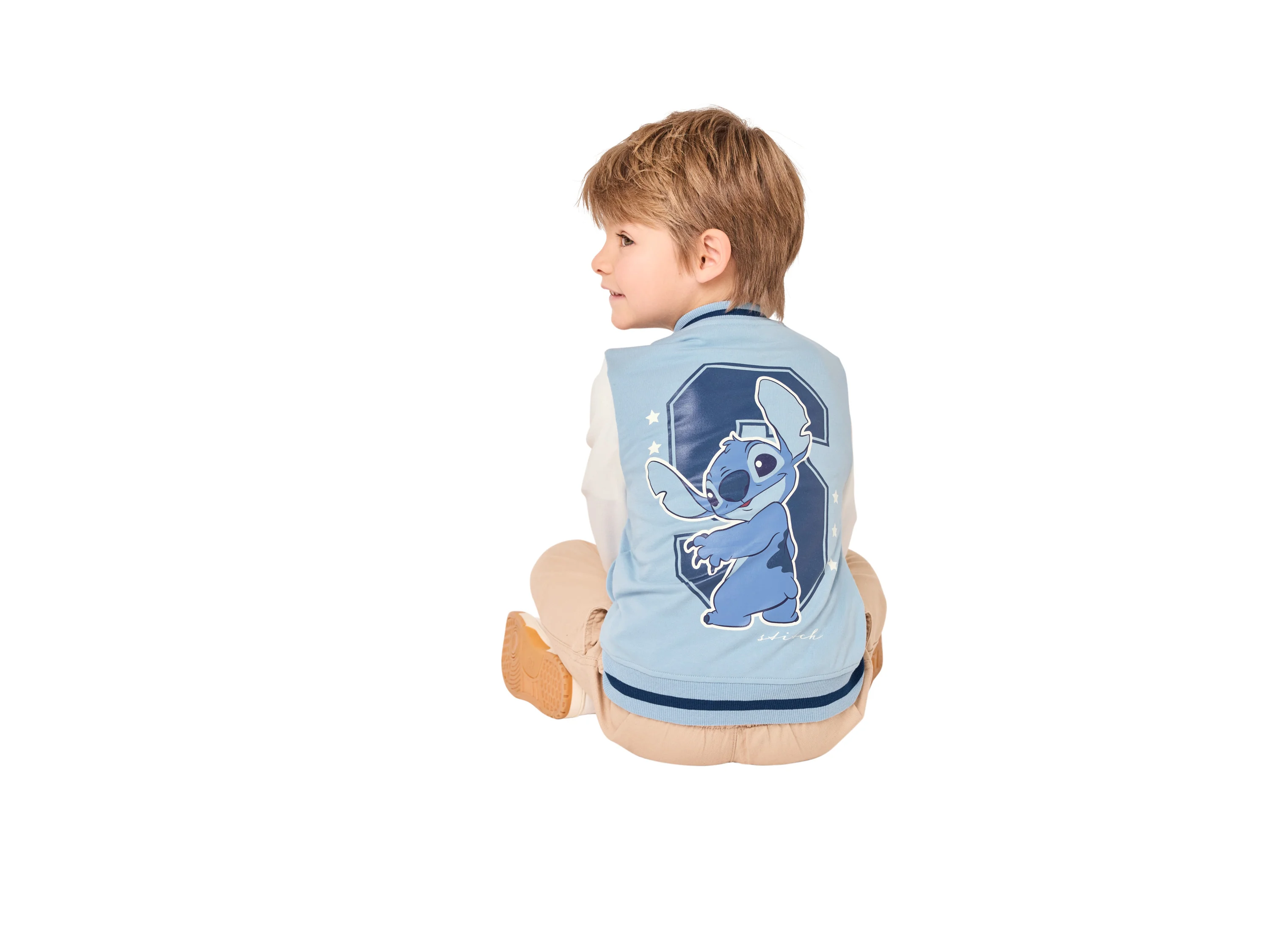 LUPILU® Kinder Collegejacke (Hellblau, 98/104) – Bild 4 von 4