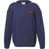 LUPILU® Kinder Feinstrickpullover (Blau, 98/104)