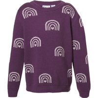 LUPILU® Kinder Feinstrickpullover (Lila, 98/104)