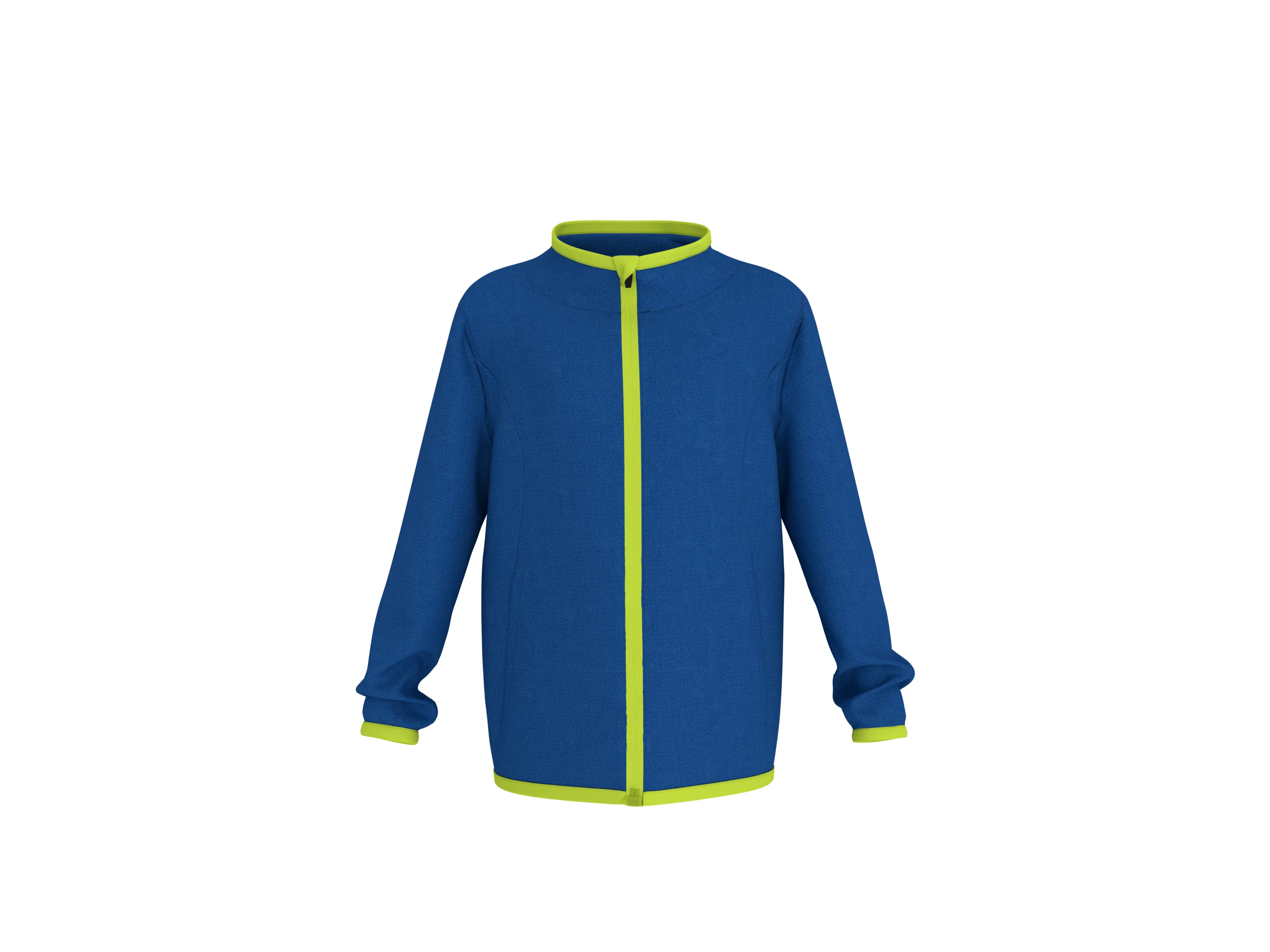 LUPILU® Kinder Fleecejacke (Blau, 110/116) – Bild 3 von 4