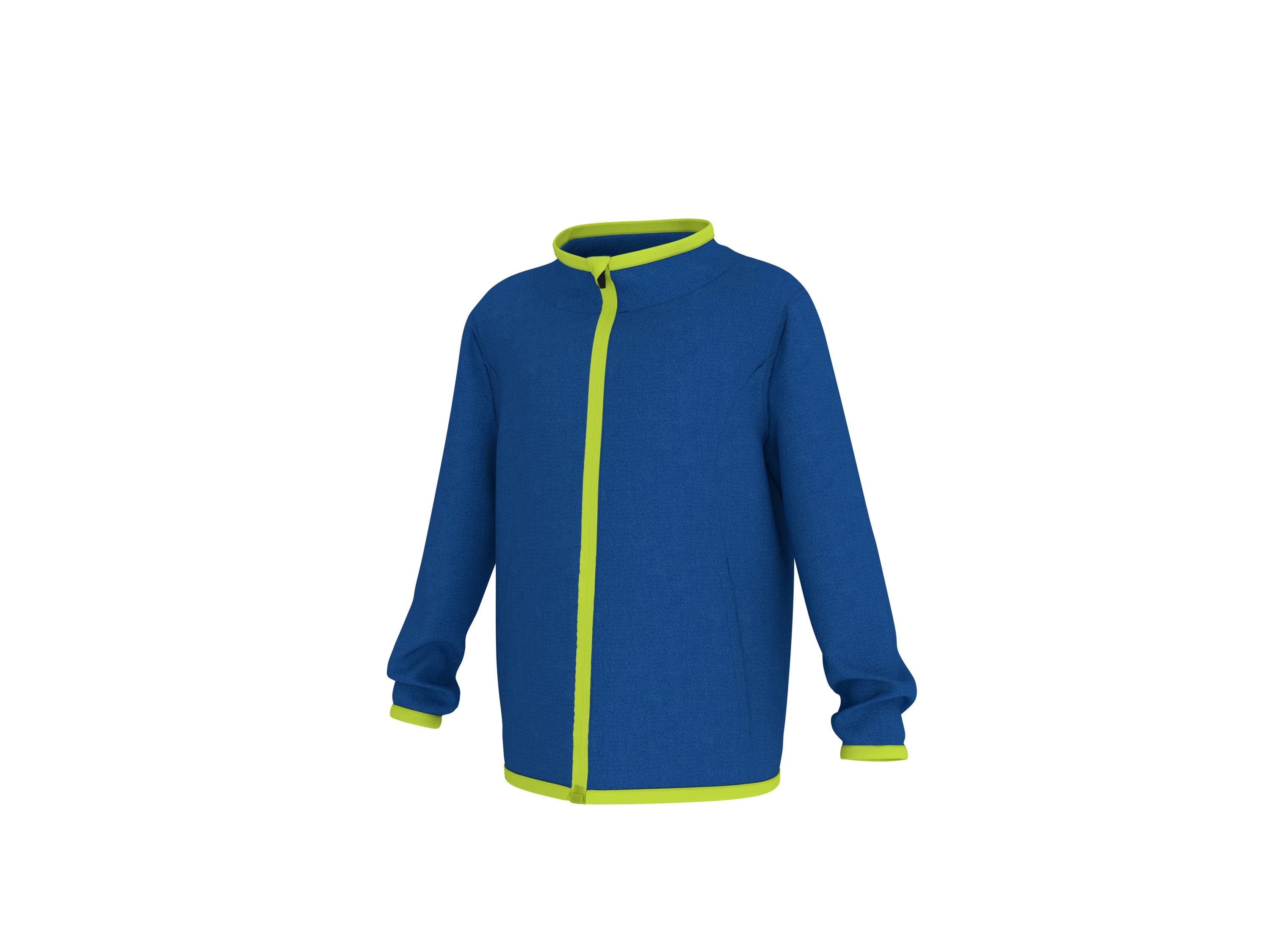 LUPILU® Kinder Fleecejacke (Blau, 110/116) – Bild 4 von 4