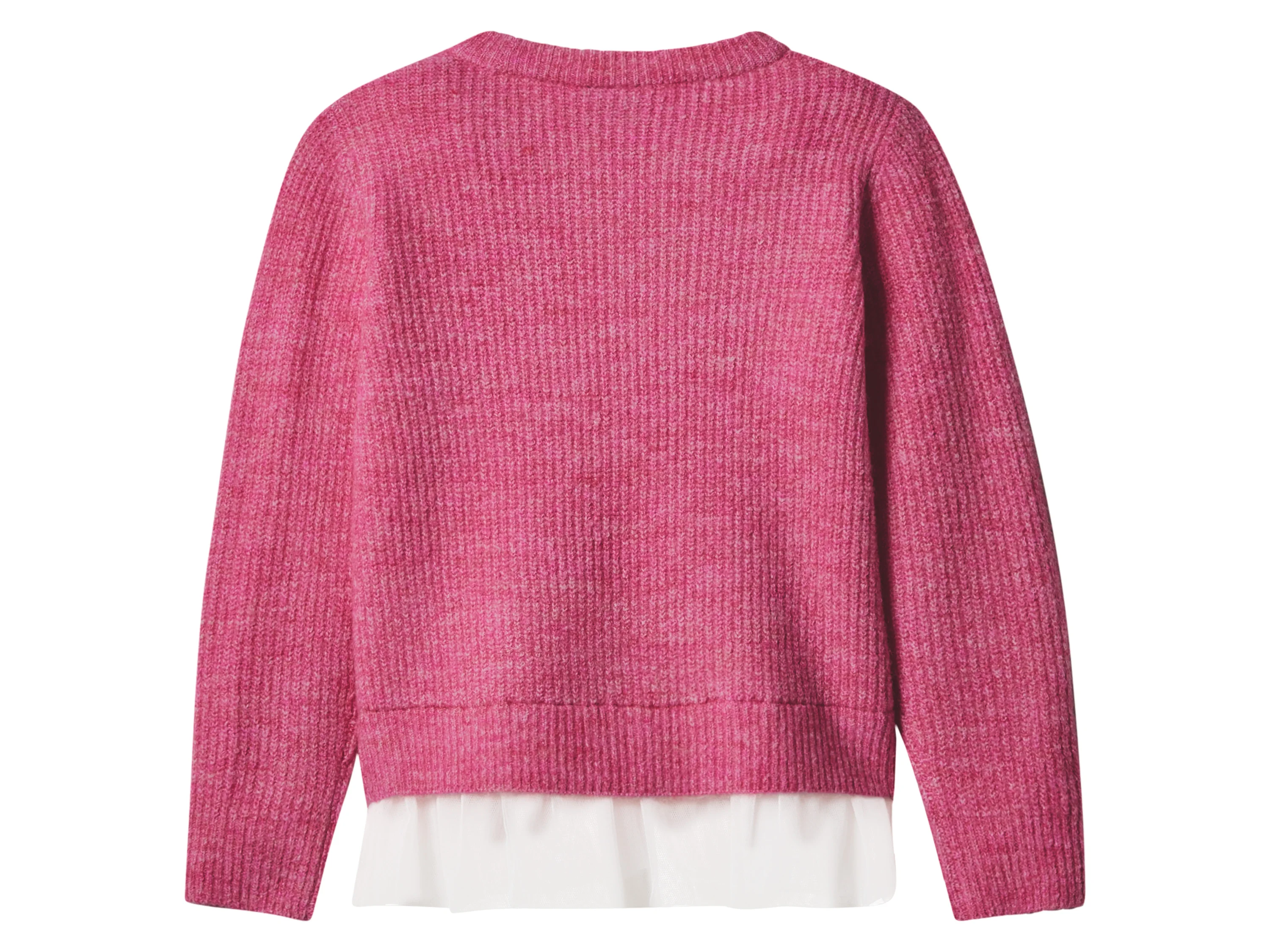 LUPILU® Kinder-Grobstrickpullover (Pink, 98/104) – Bild 3 von 3