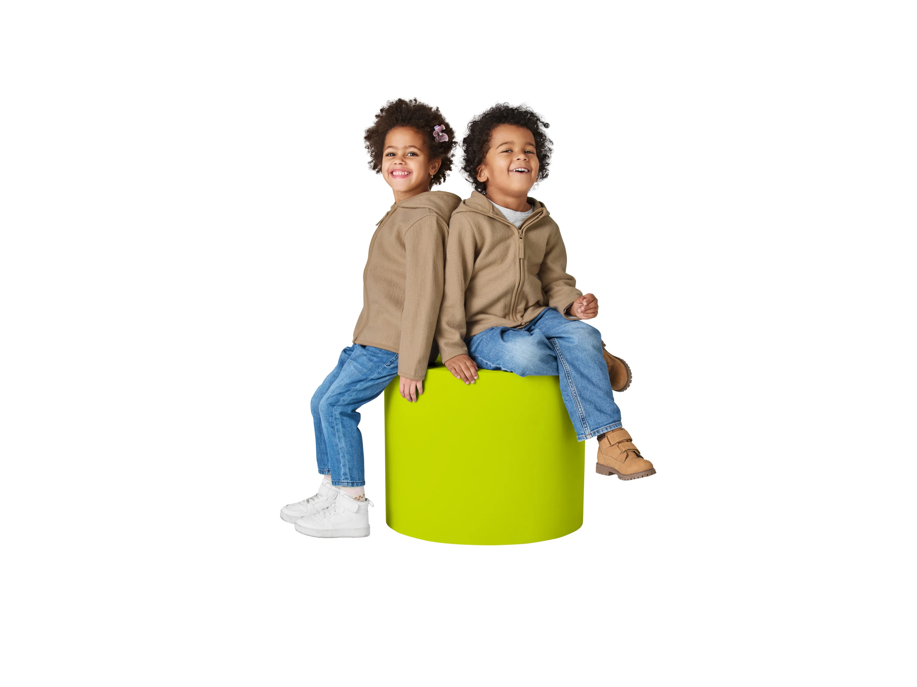 LUPILU® Kinder Jacke (Beige, 98/104) – Bild 2 von 3