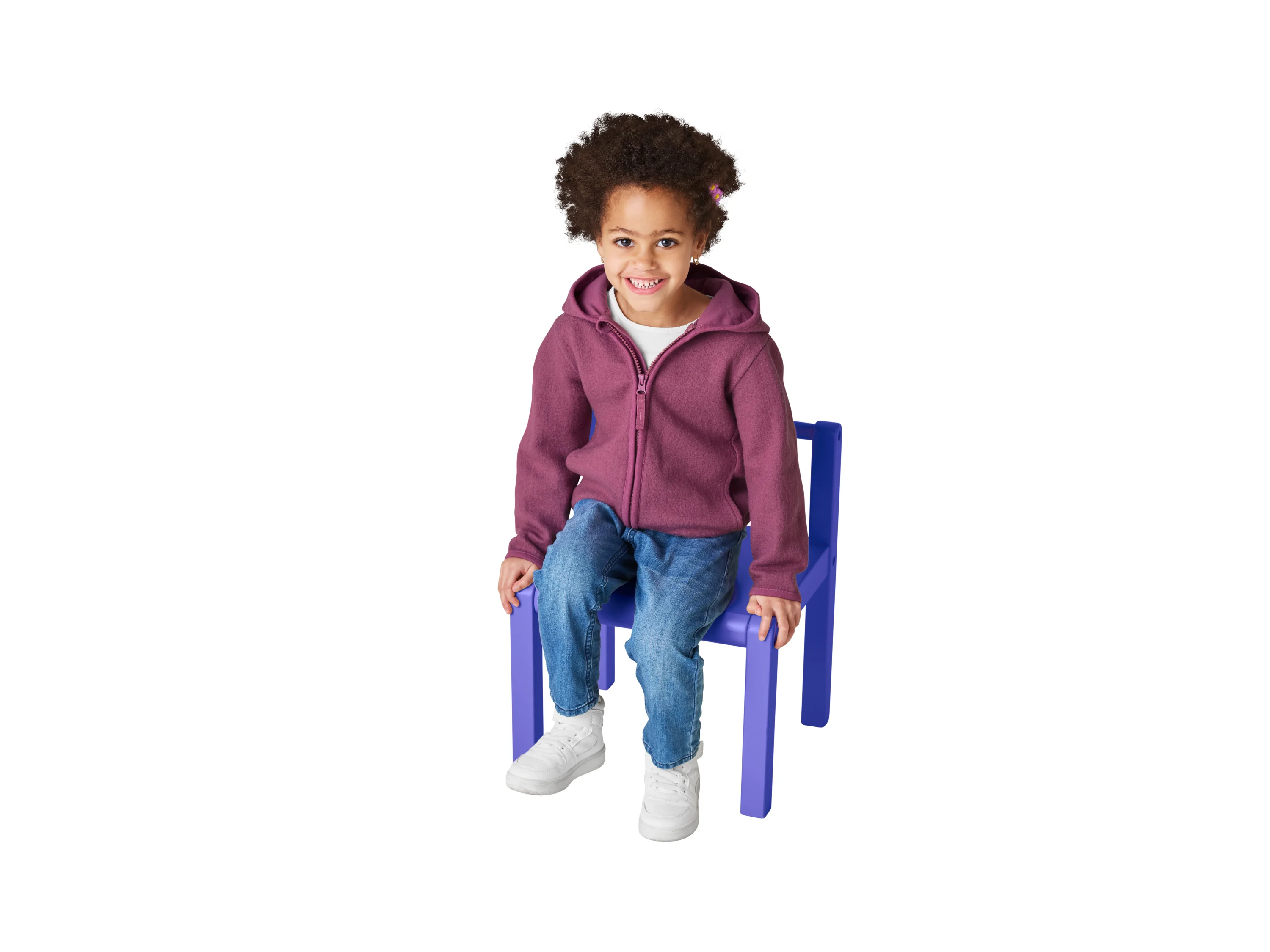 LUPILU® Kinder Jacke (Lila, 98/104) – Bild 2 von 4