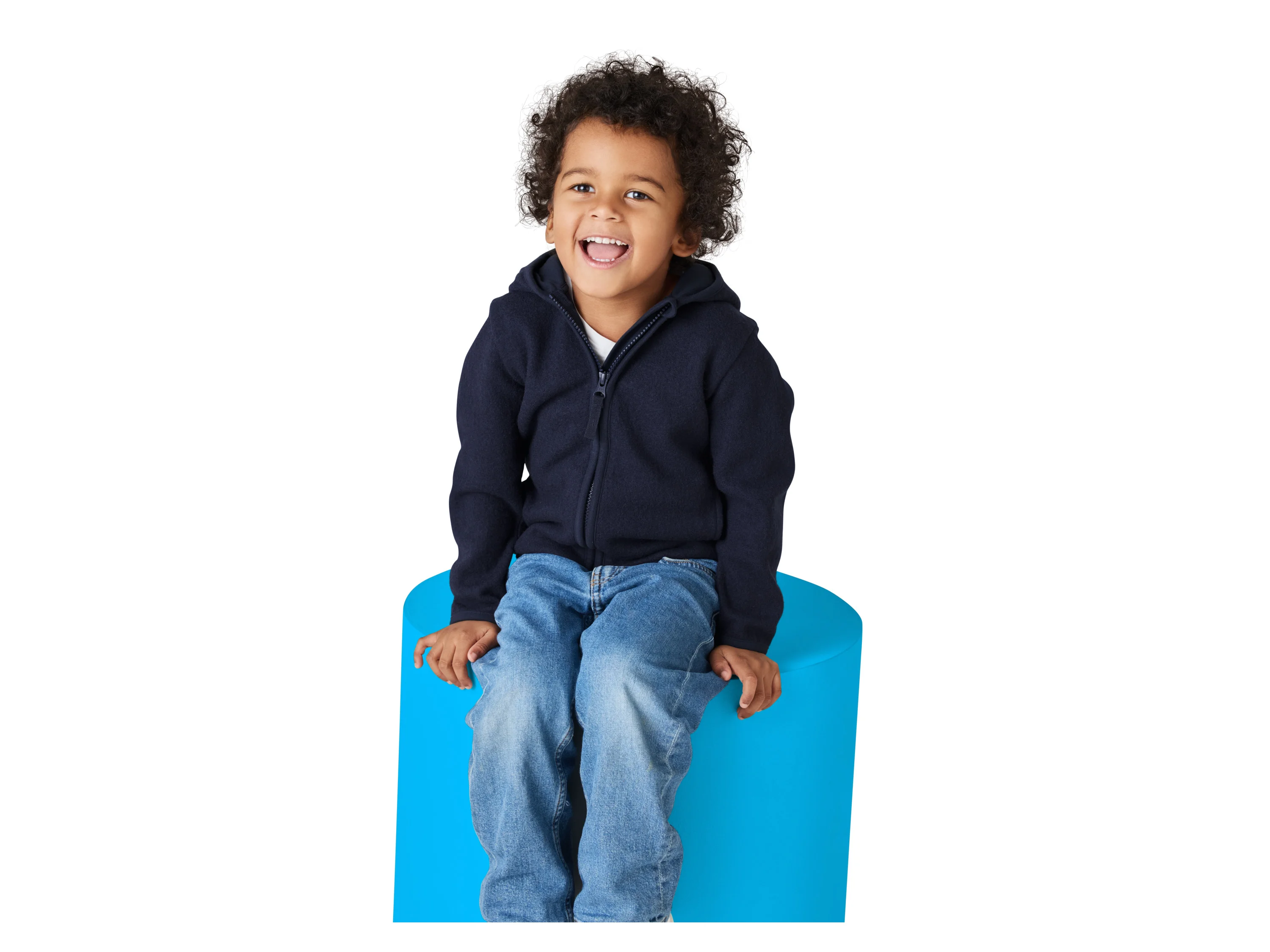 LUPILU® Kinder Jacke (Navy, 98/104) – Bild 2 von 3